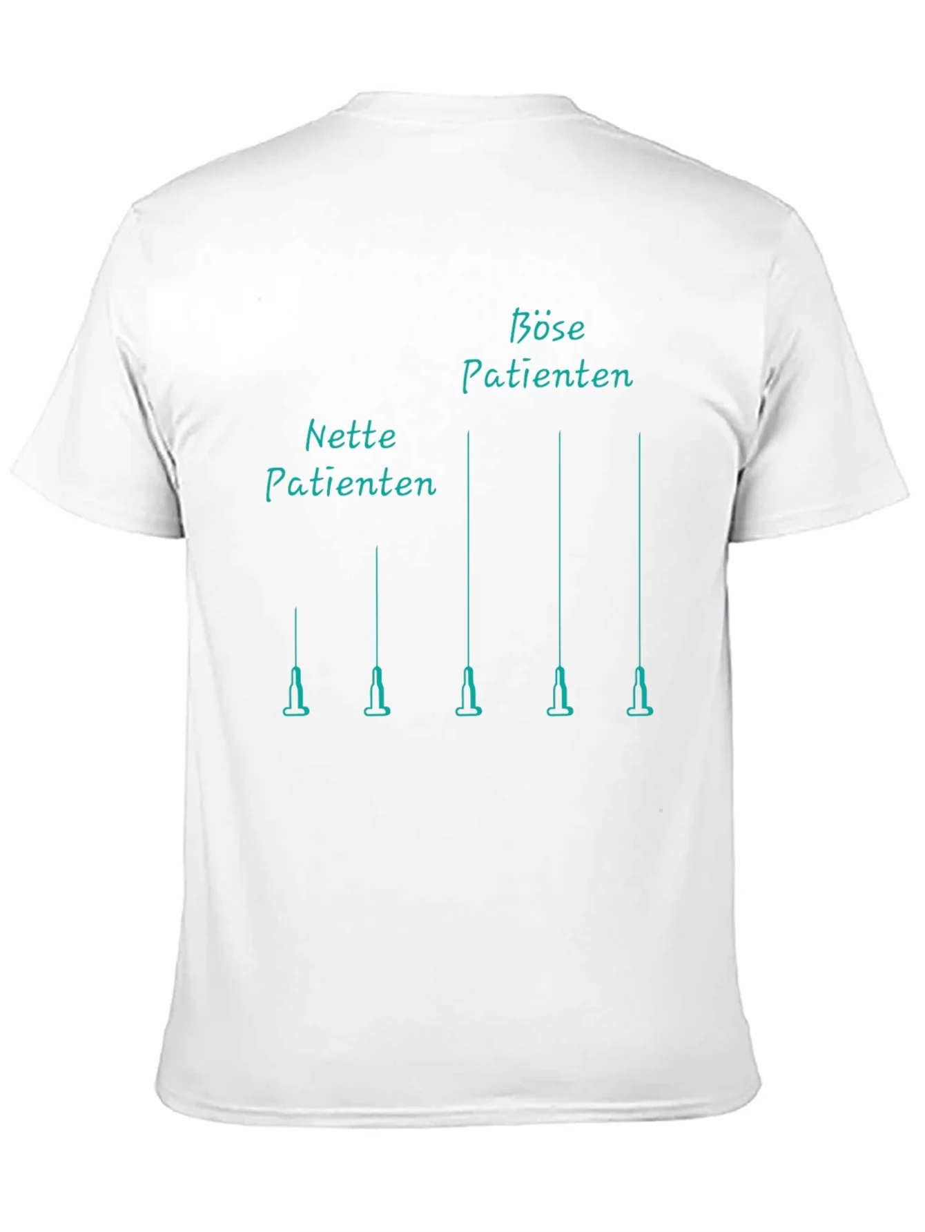 Novelty Patients Syringe T-Shirt