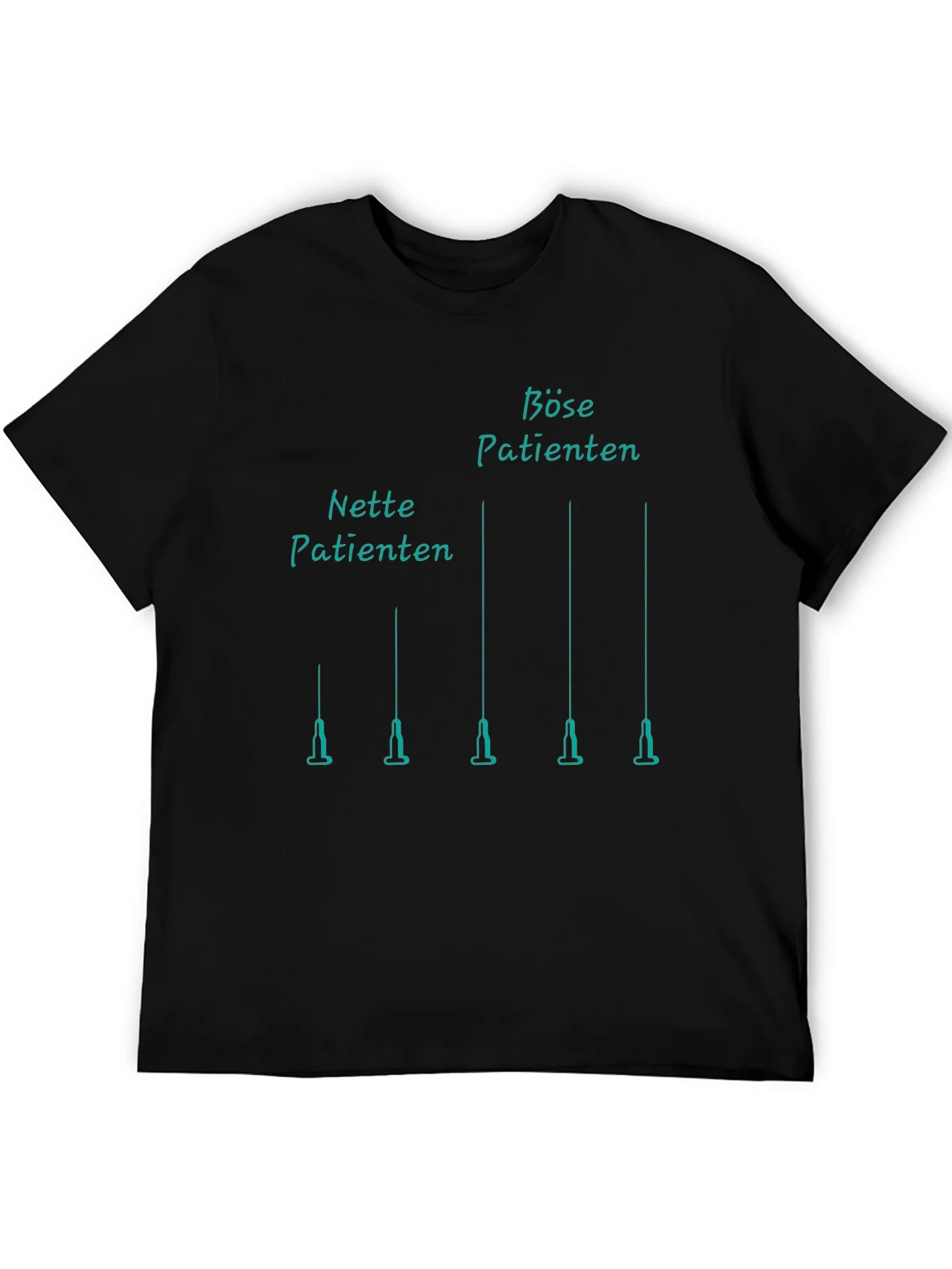 Novelty Patients Syringe T-Shirt