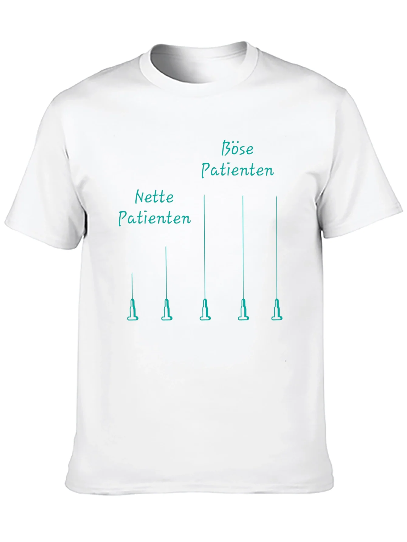 Novelty Patients Syringe T-Shirt