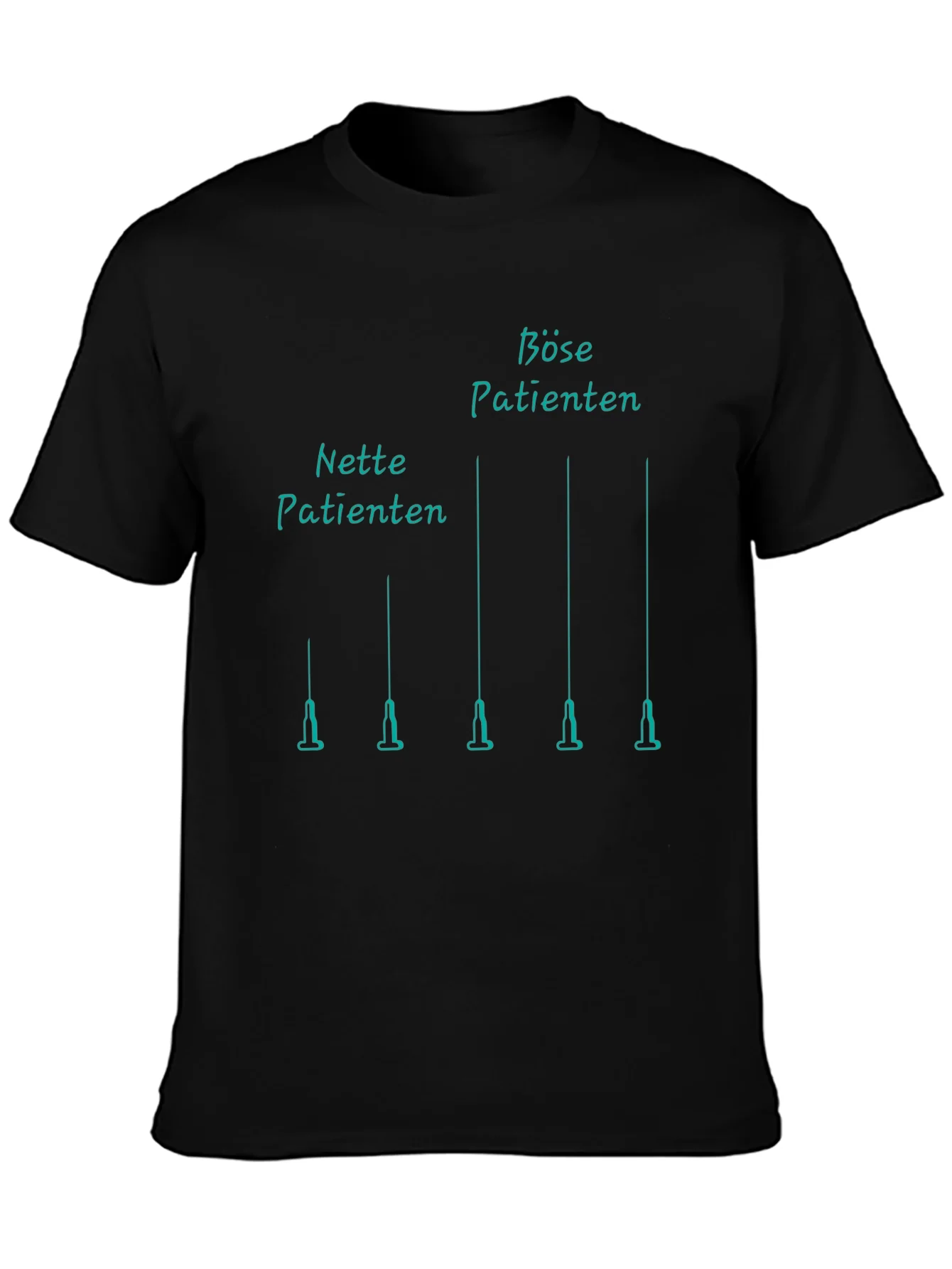 Novelty Patients Syringe T-Shirt