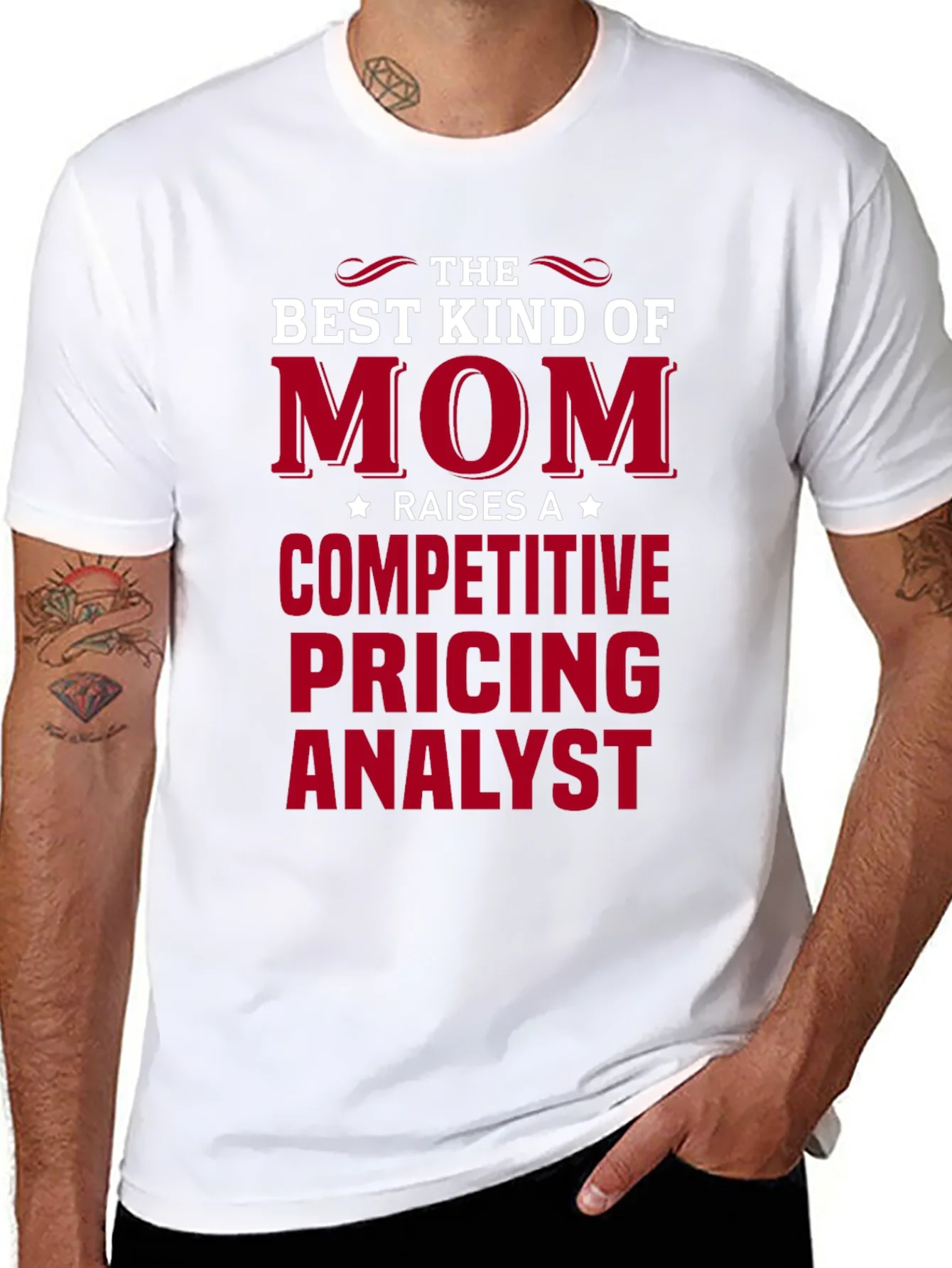 Best Kind of Mom Competitive Pricing Analyst T-Shirt