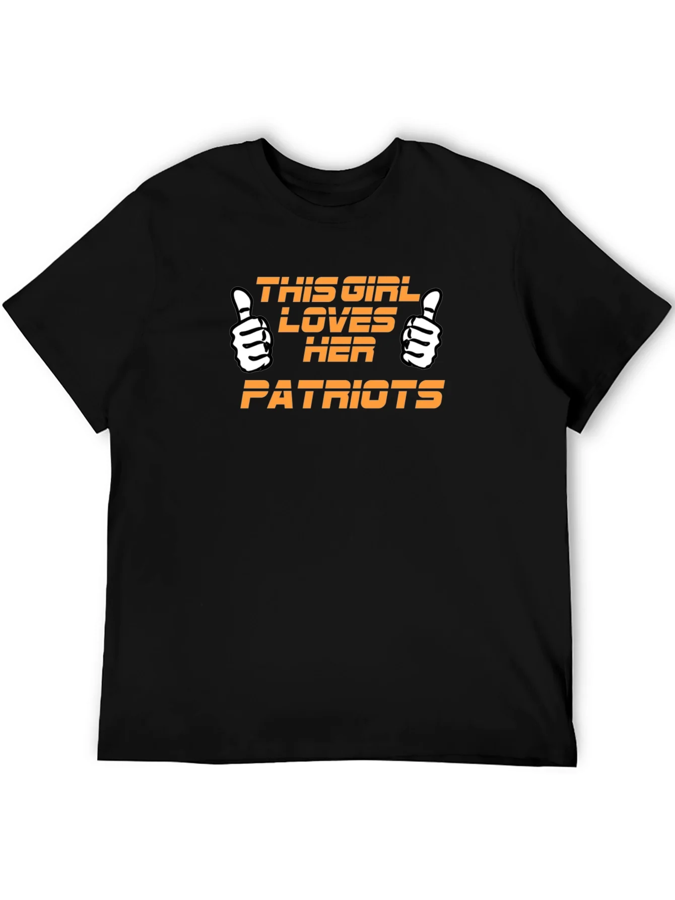 Patriots Fan T-Shirt - This Girl Loves Her Patriots