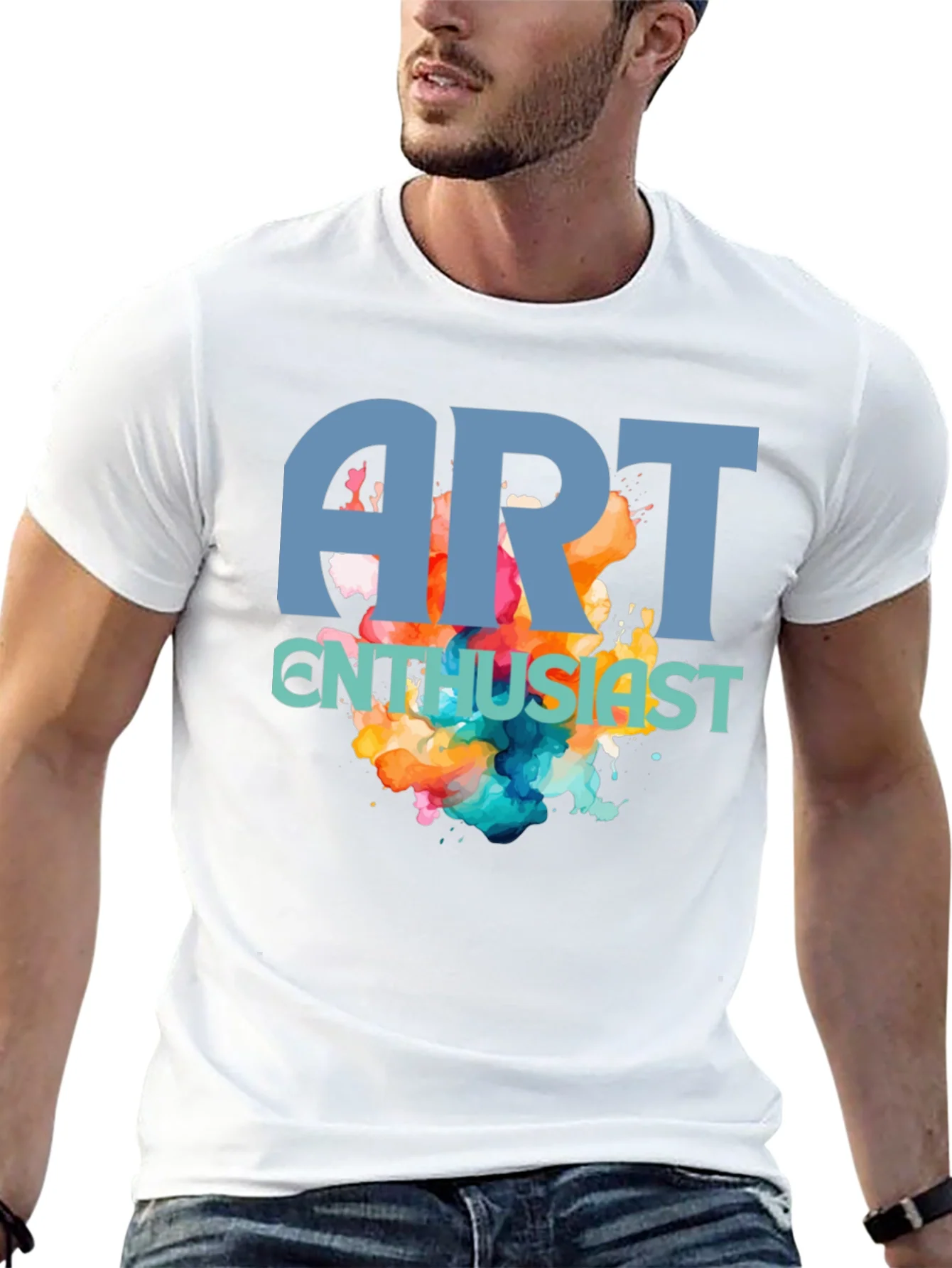 Art Enthusiast T-Shirt - Artistic Design