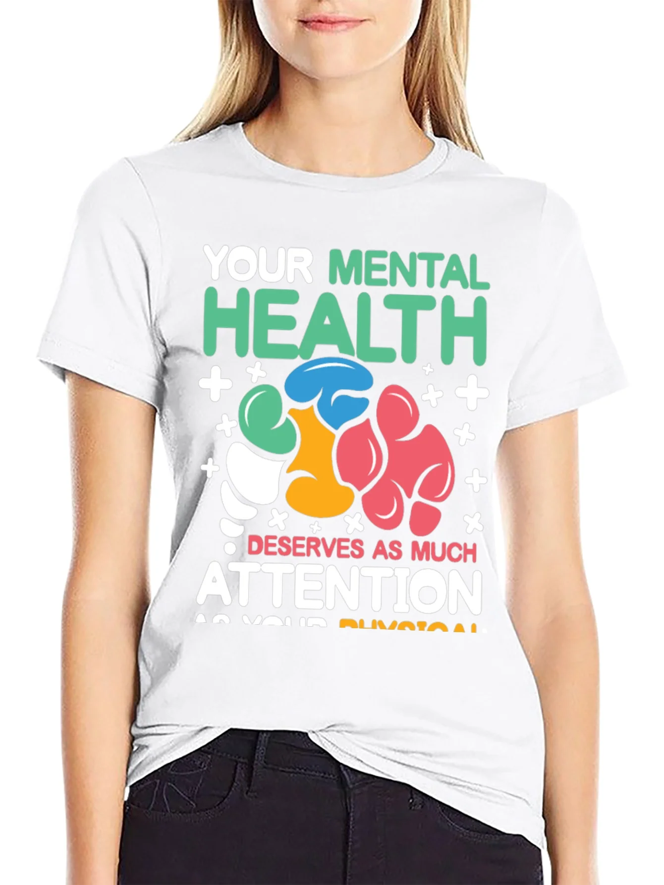 Mental Health Awareness Graphic T-Shirt