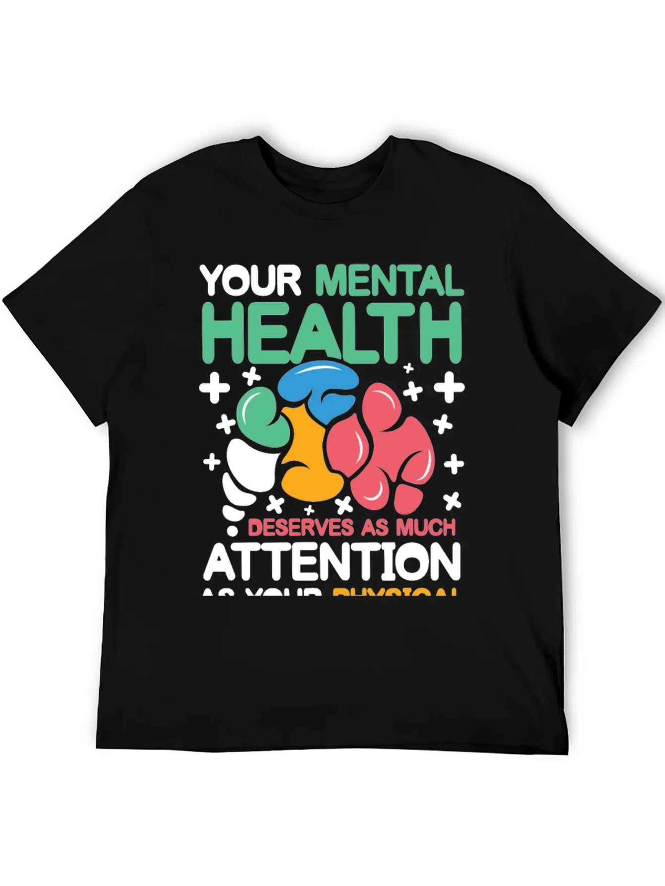 Mental Health Awareness Graphic T-Shirt