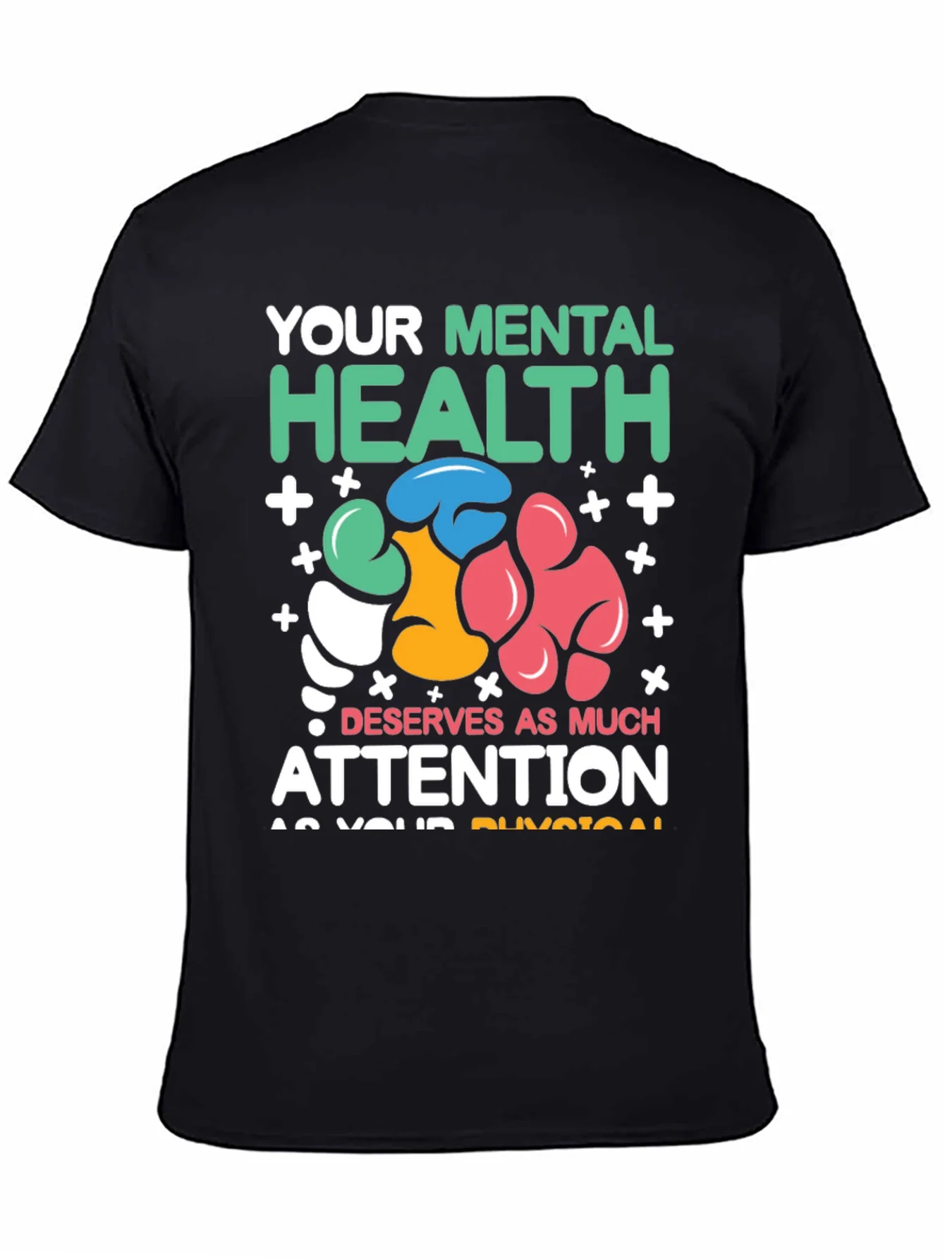 Mental Health Awareness Graphic T-Shirt