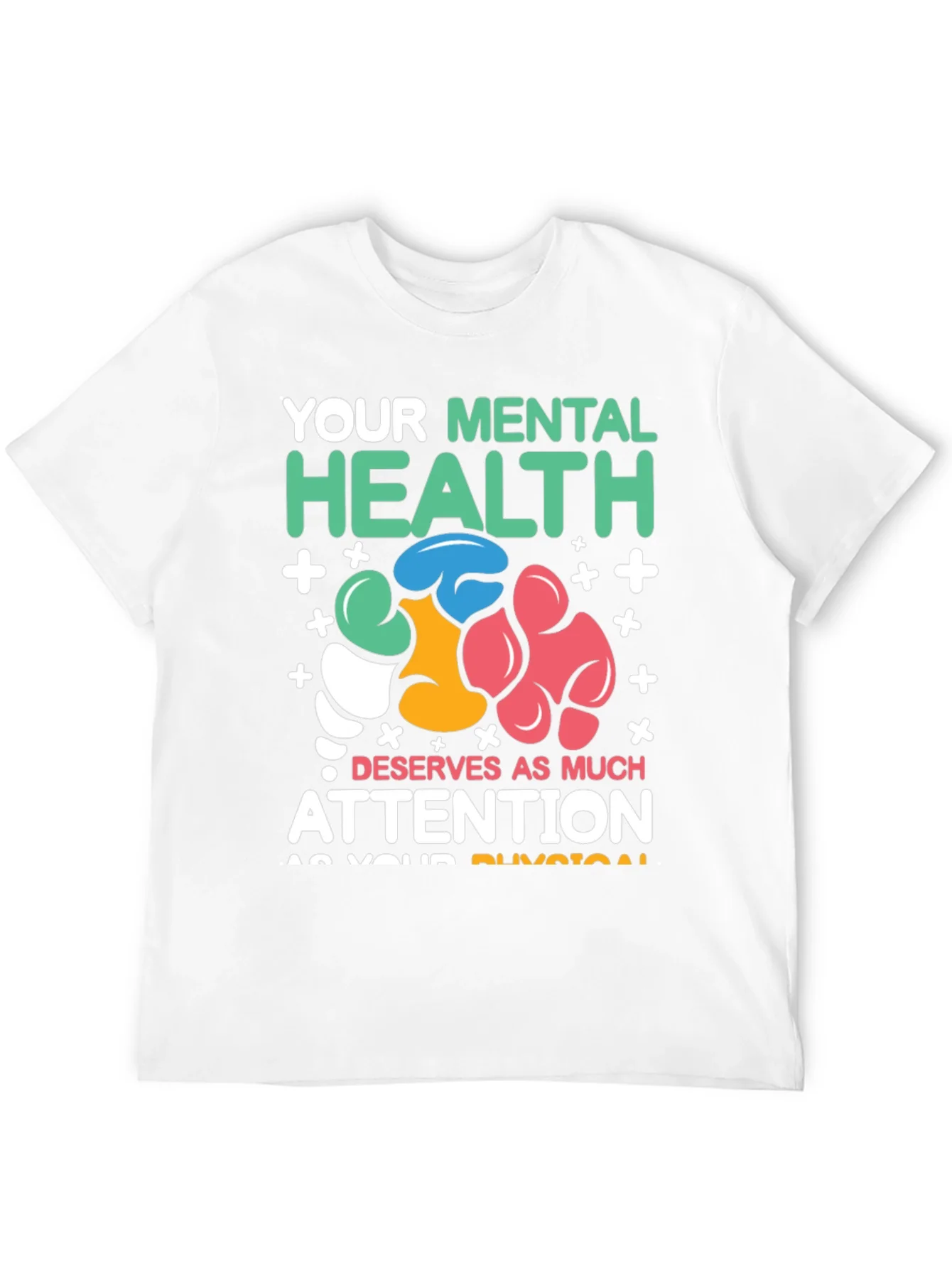 Mental Health Awareness Graphic T-Shirt