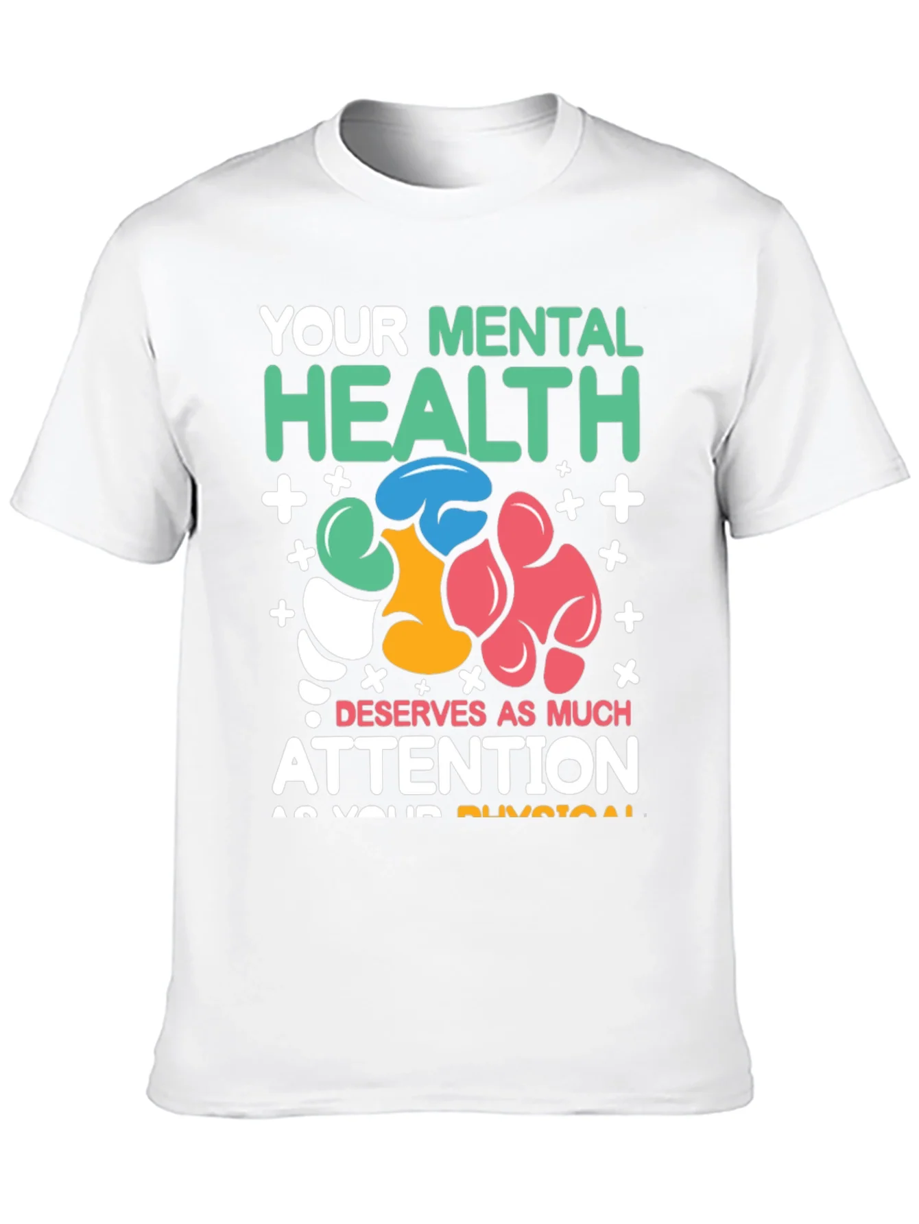 Mental Health Awareness Graphic T-Shirt