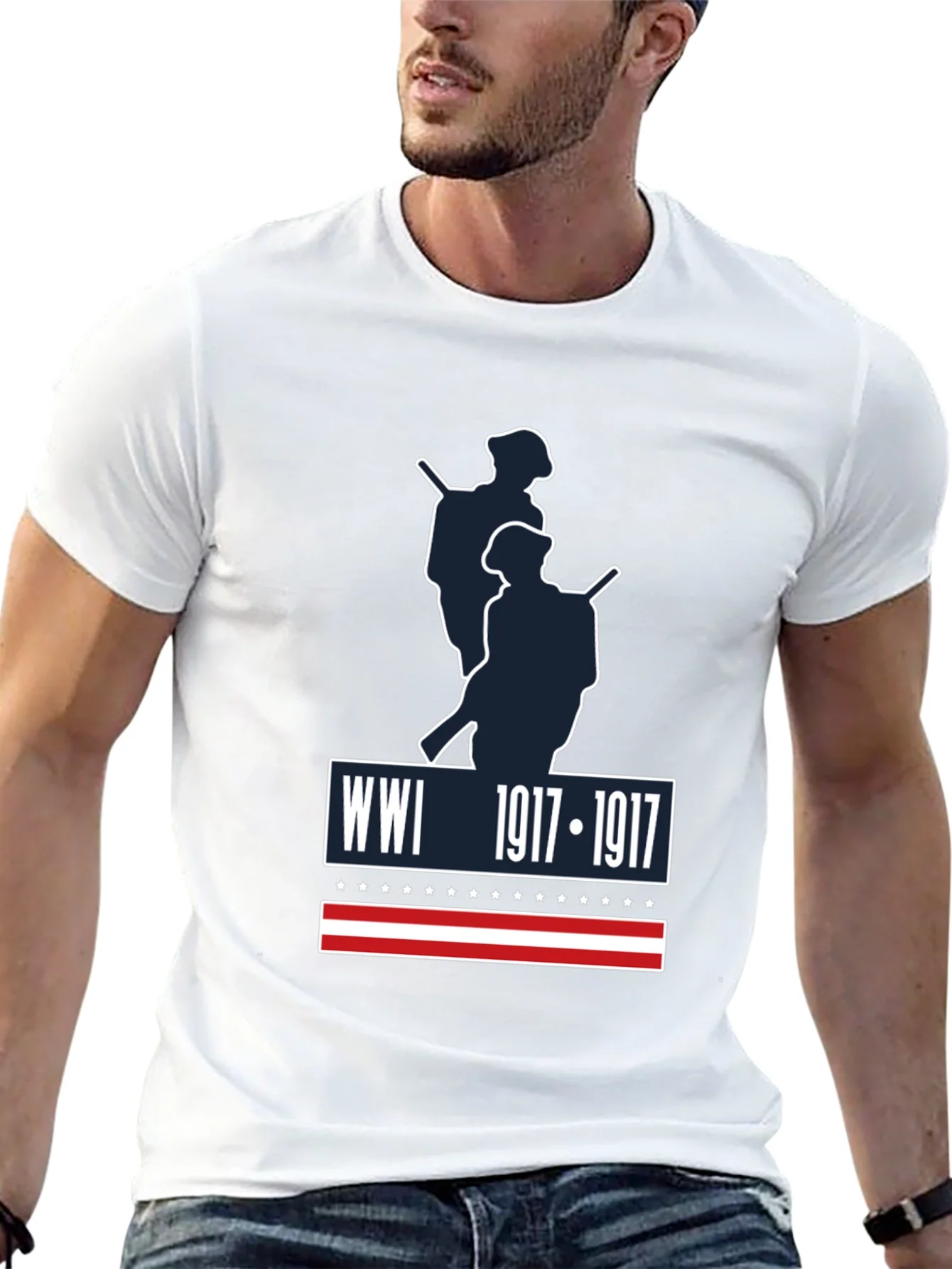 WWI 1917-1917 Graphic Print T-Shirt