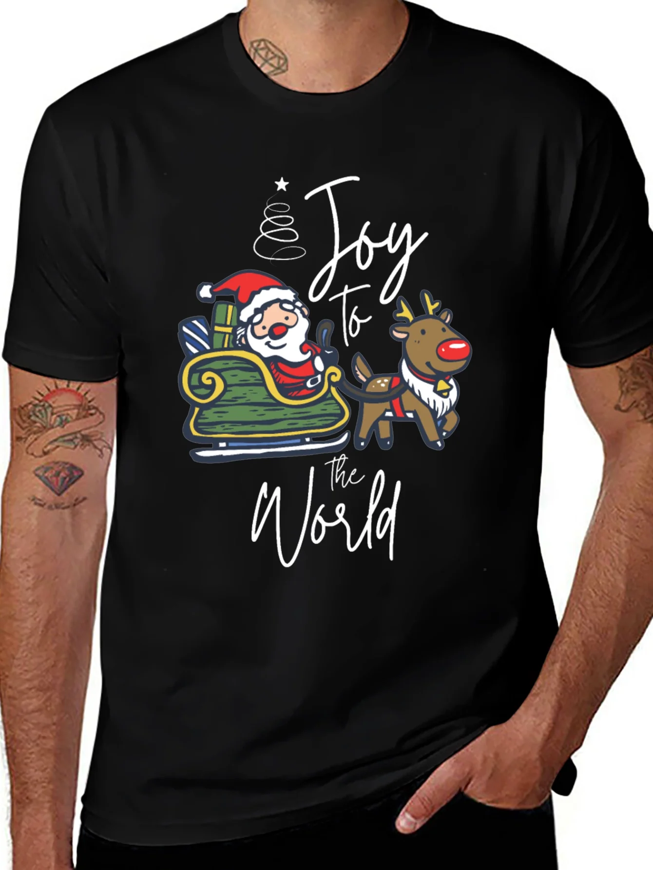 Joy To The World Christmas T-Shirt