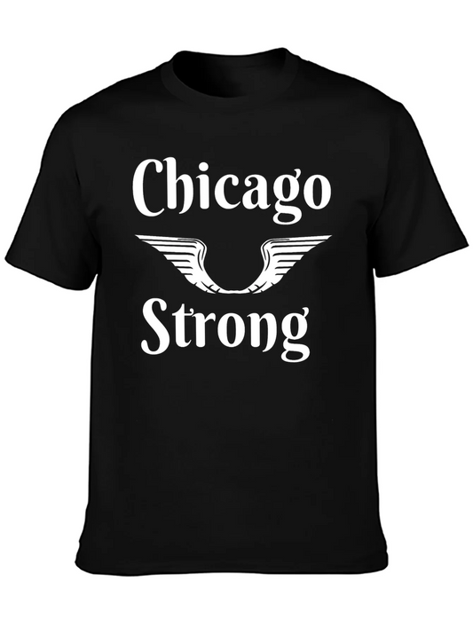 Chicago Strong Graphic Tee - Black