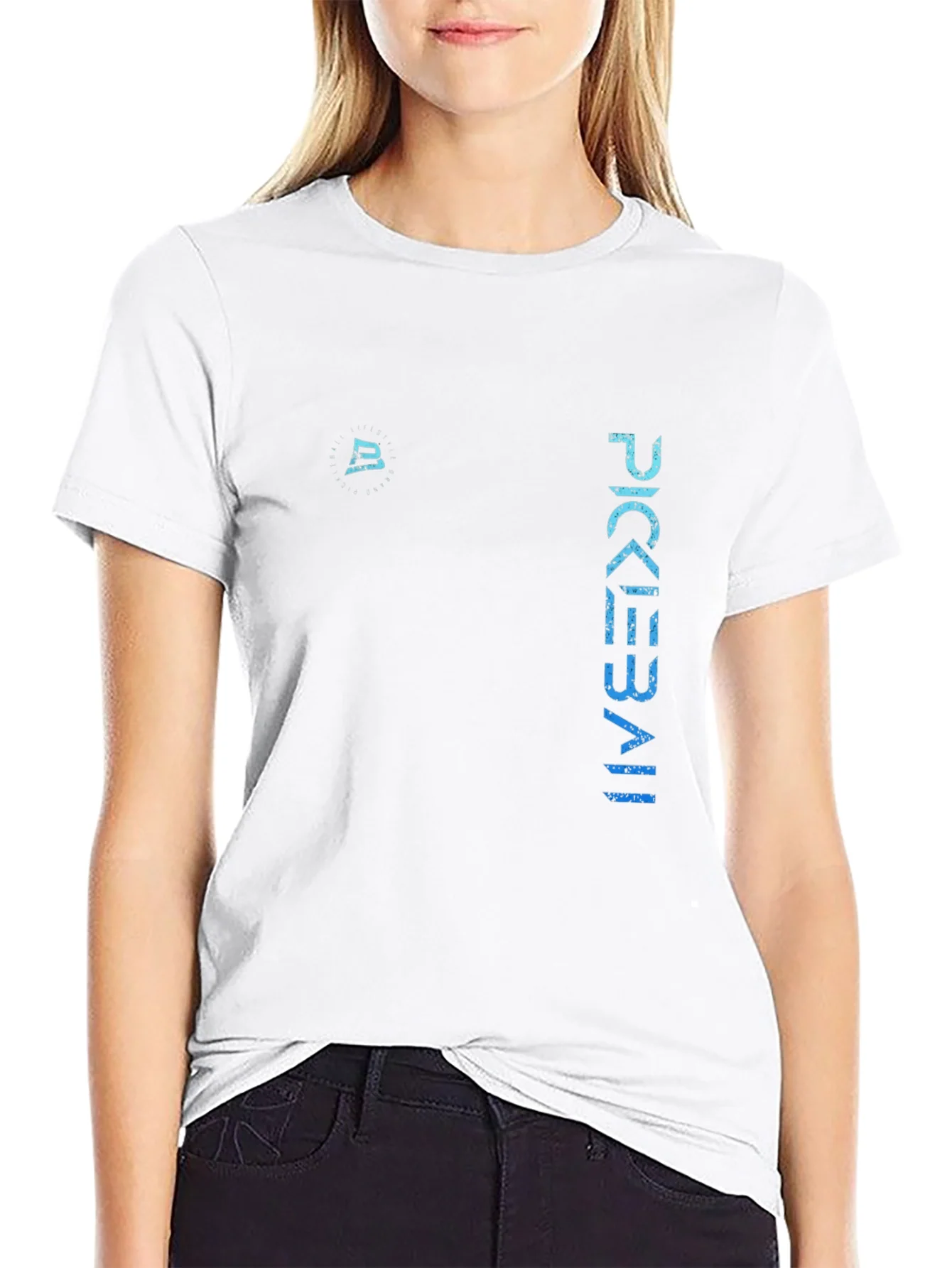 Pickleball Graphic Tee - Black Cotton T-Shirt