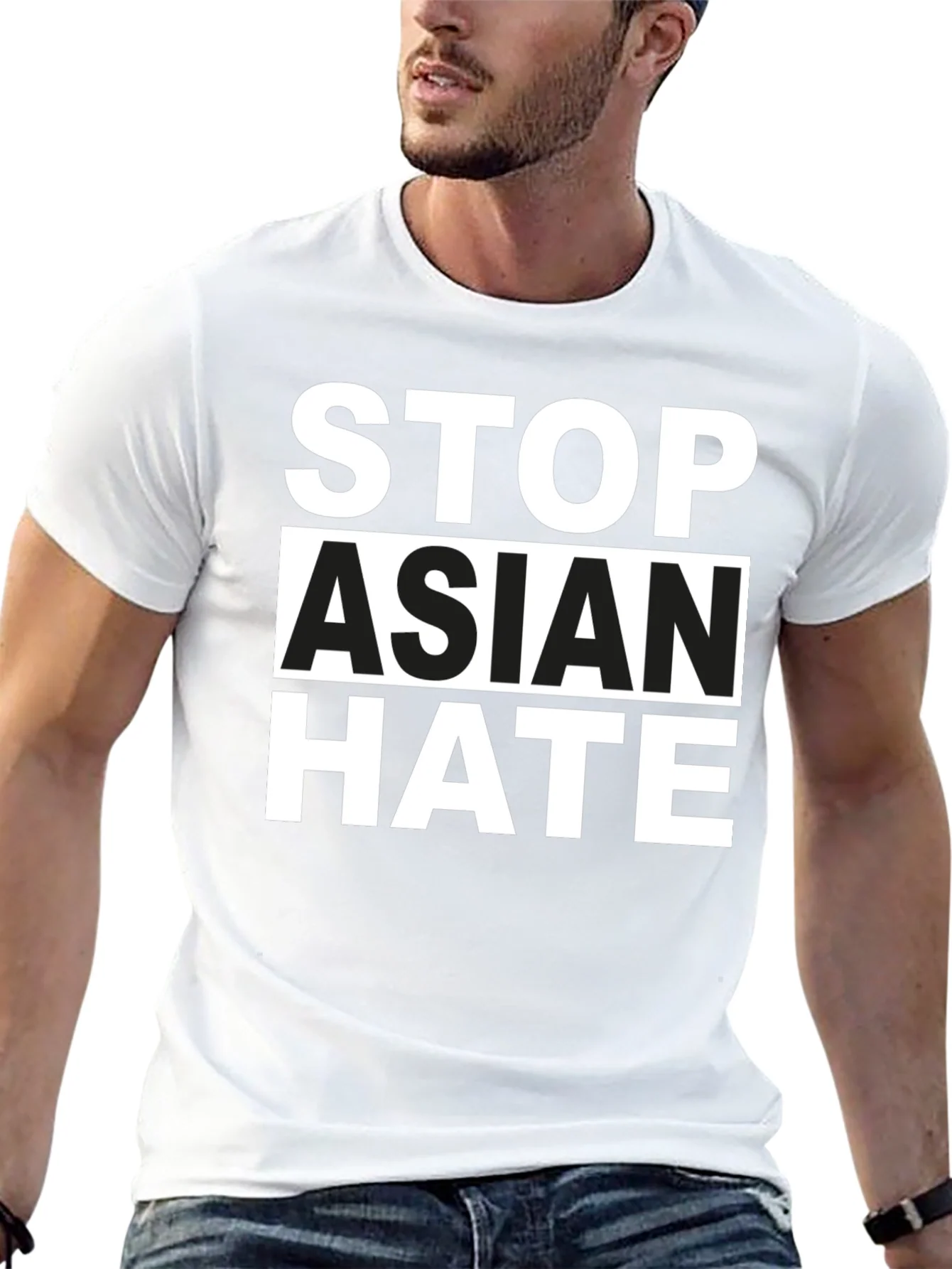 Stop Asian Hate Graphic T-Shirt