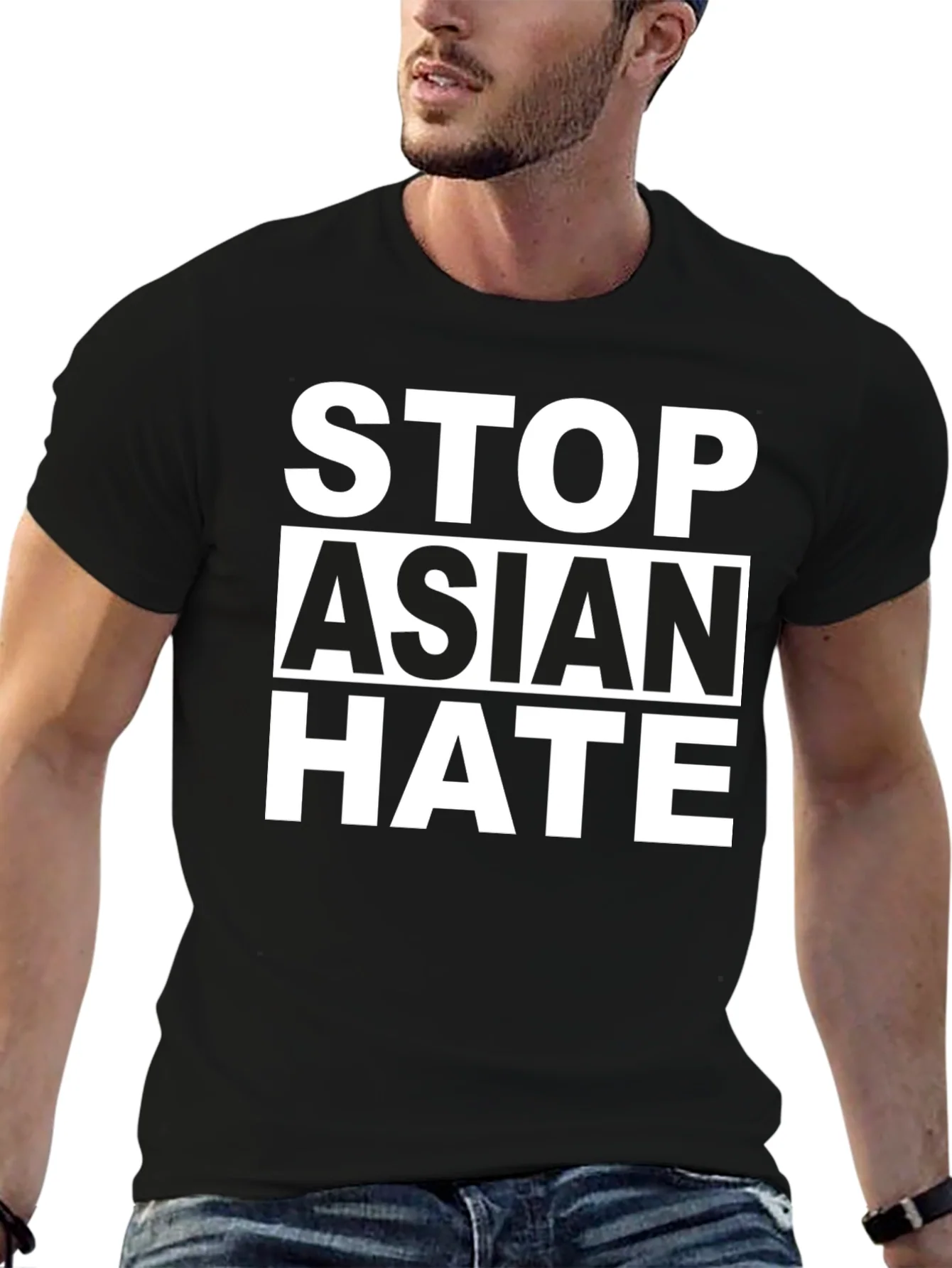 Stop Asian Hate Graphic T-Shirt