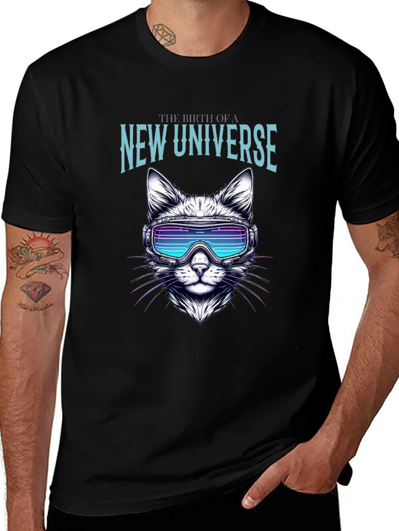 New Universe Cat T-Shirt