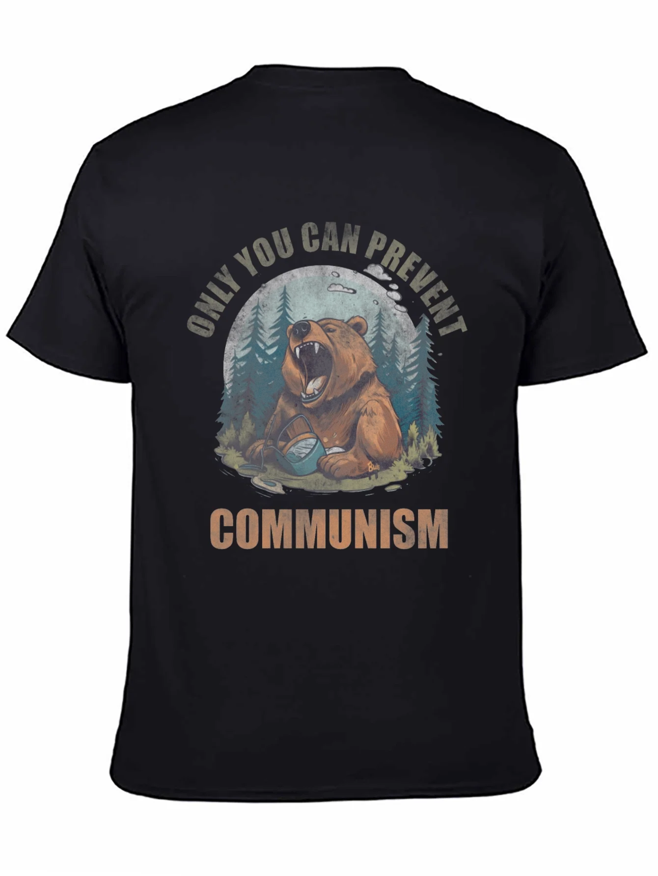 Only You Can Prevent Communism Bear T-Shirt