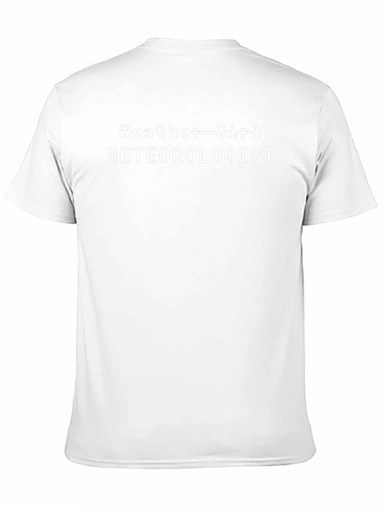 Weather Girl Meteorologist Black Graphic T-Shirt