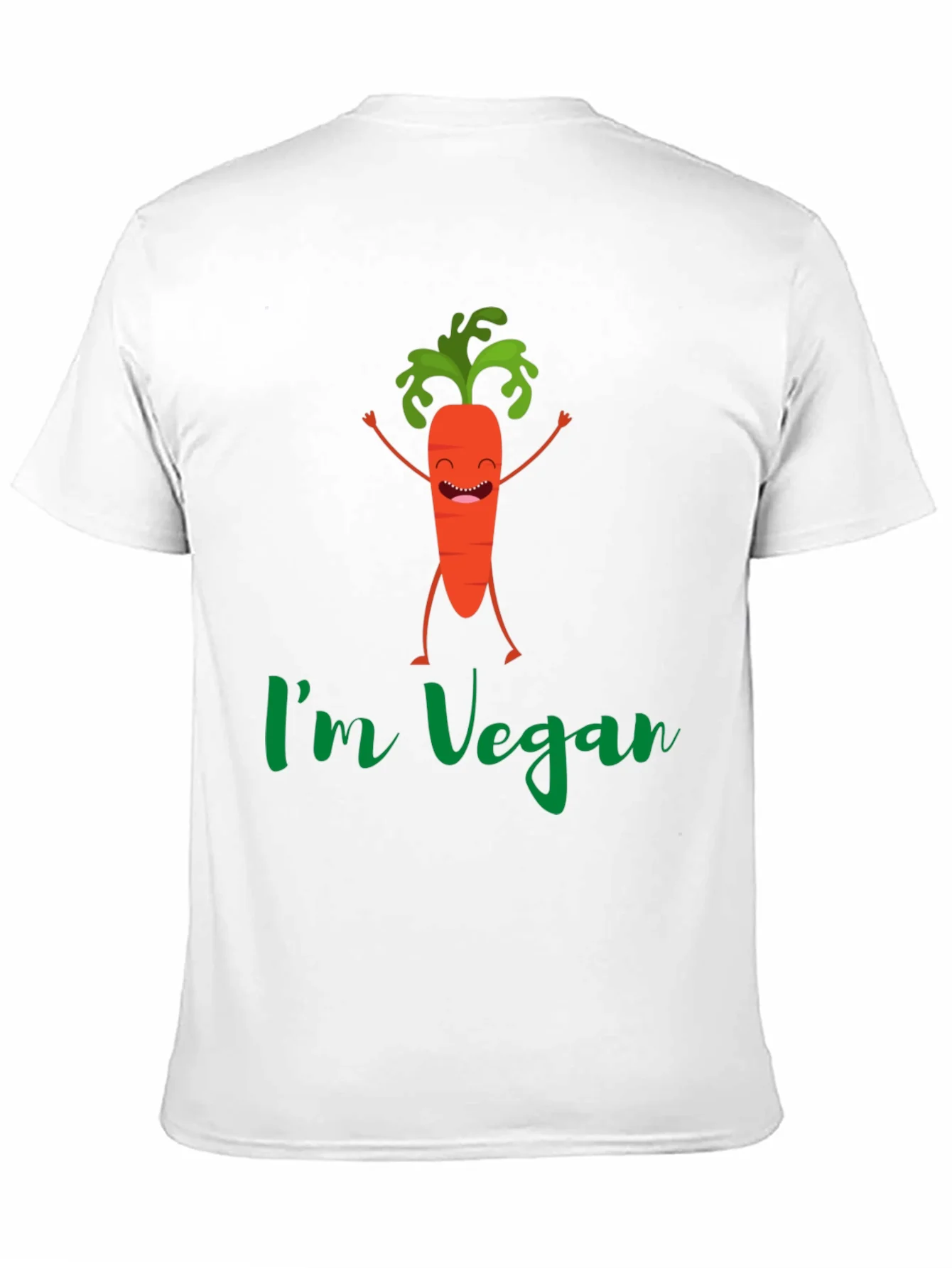 Im Vegan Carrot Graphic T-Shirt