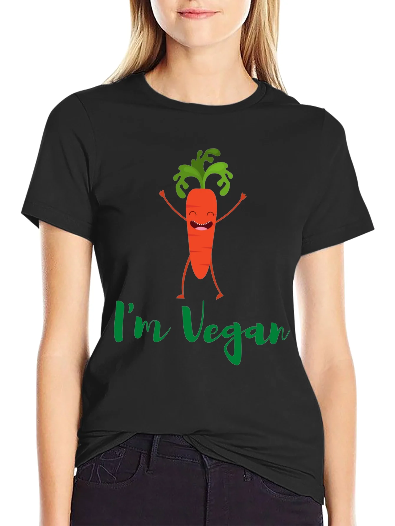Im Vegan Carrot Graphic T-Shirt