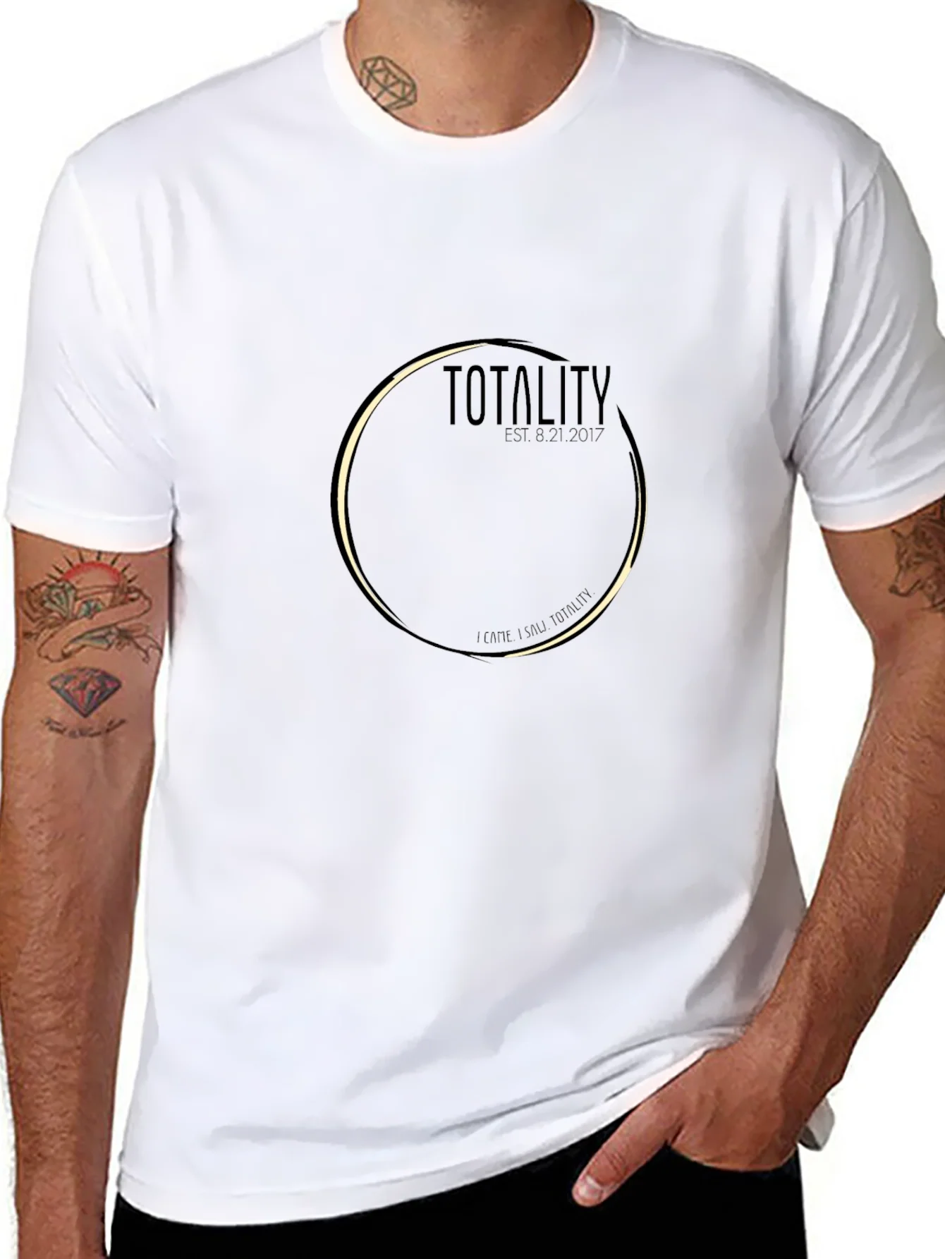 Totality Graphic Black T-Shirt