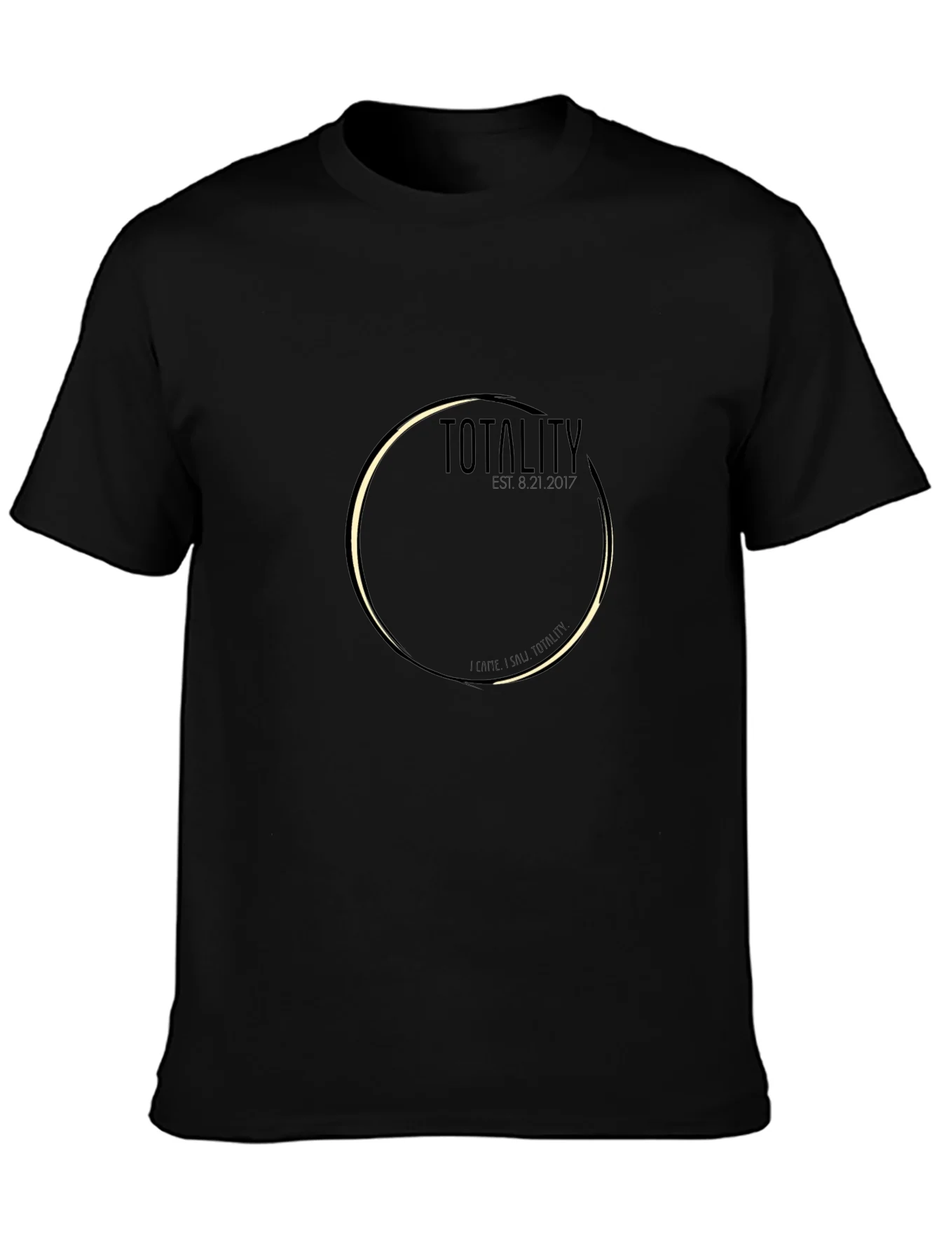 Totality Graphic Black T-Shirt
