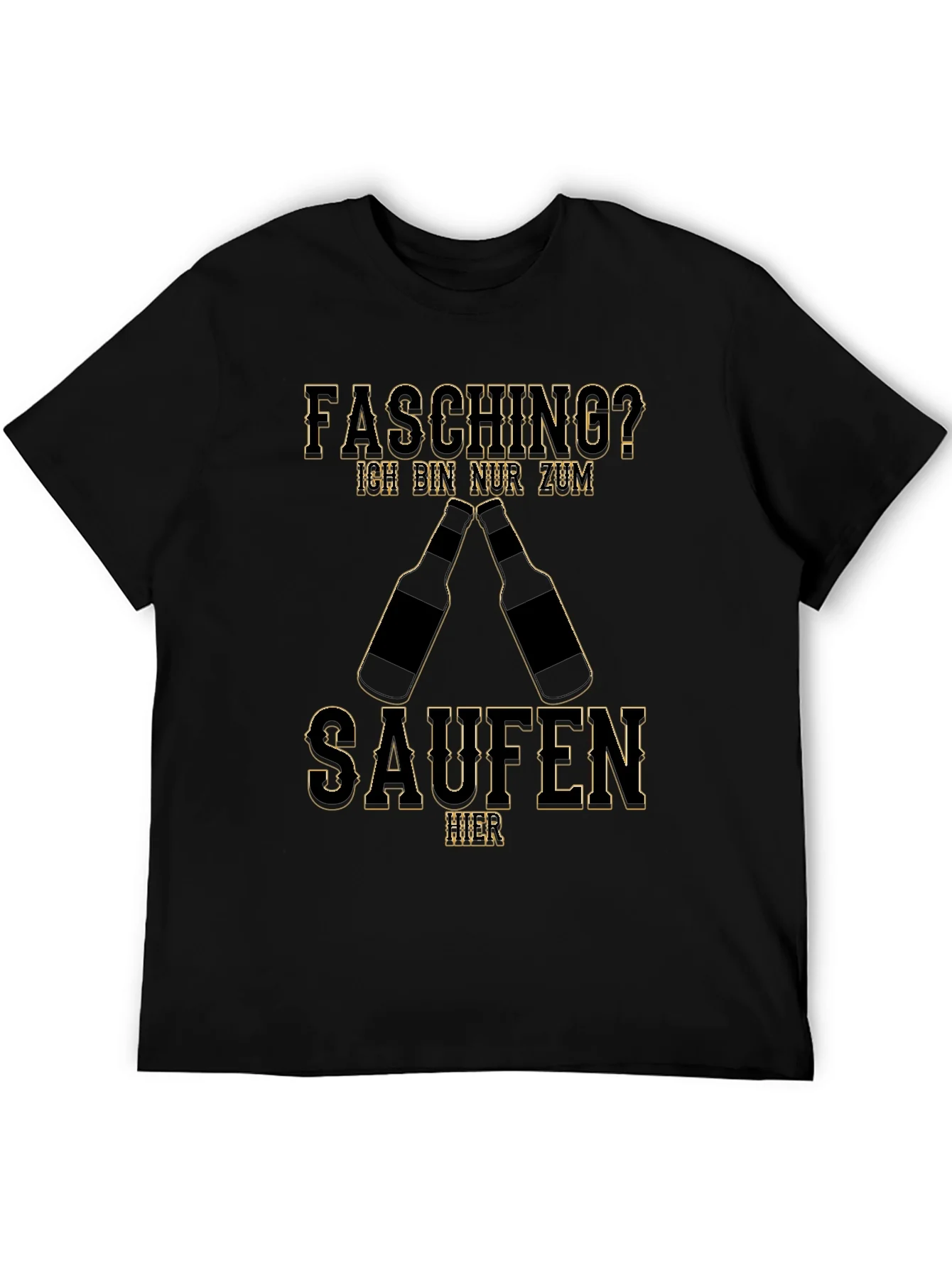Fasching Saufen T-Shirt