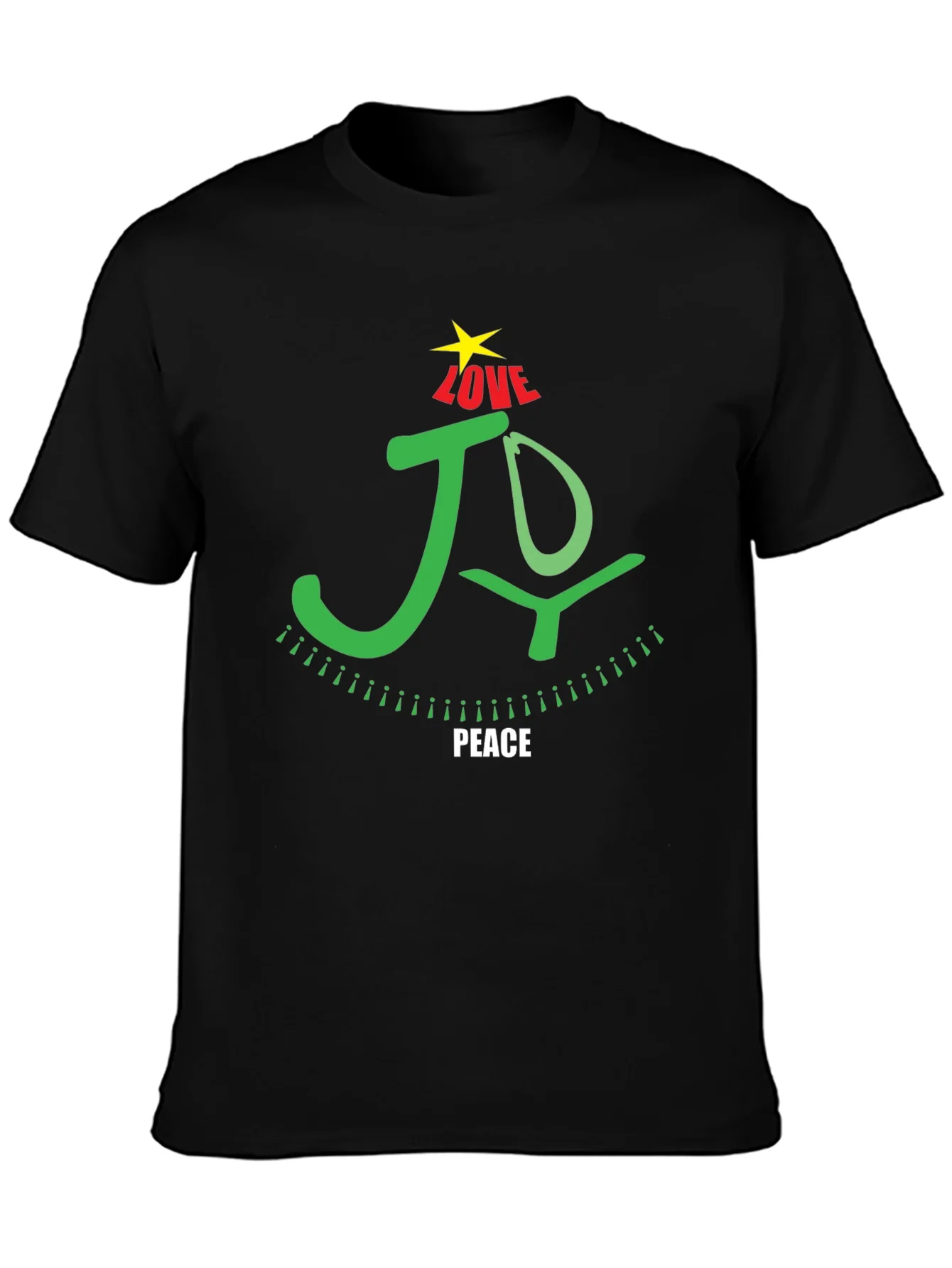 Joy Love Peace Christmas T-Shirt