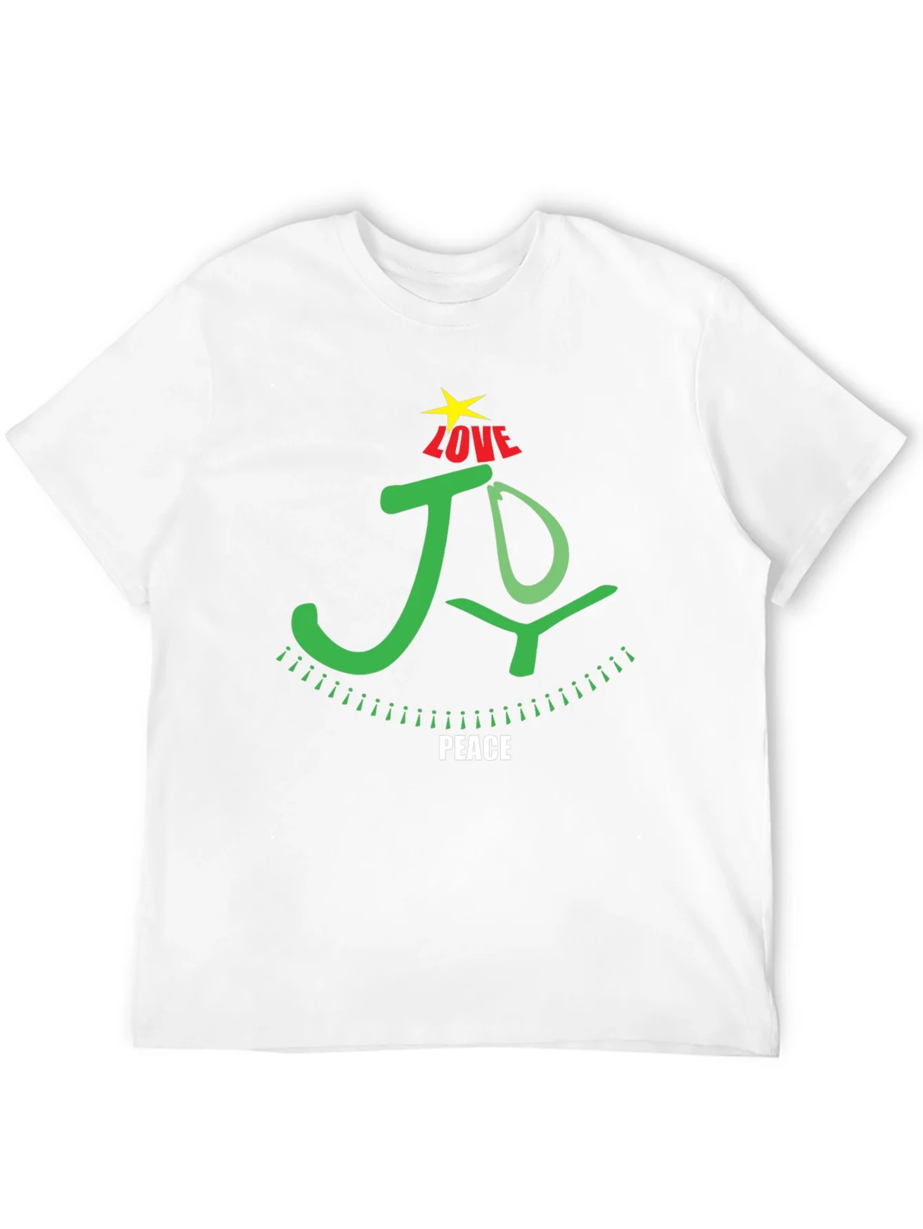 Joy Love Peace Christmas T-Shirt