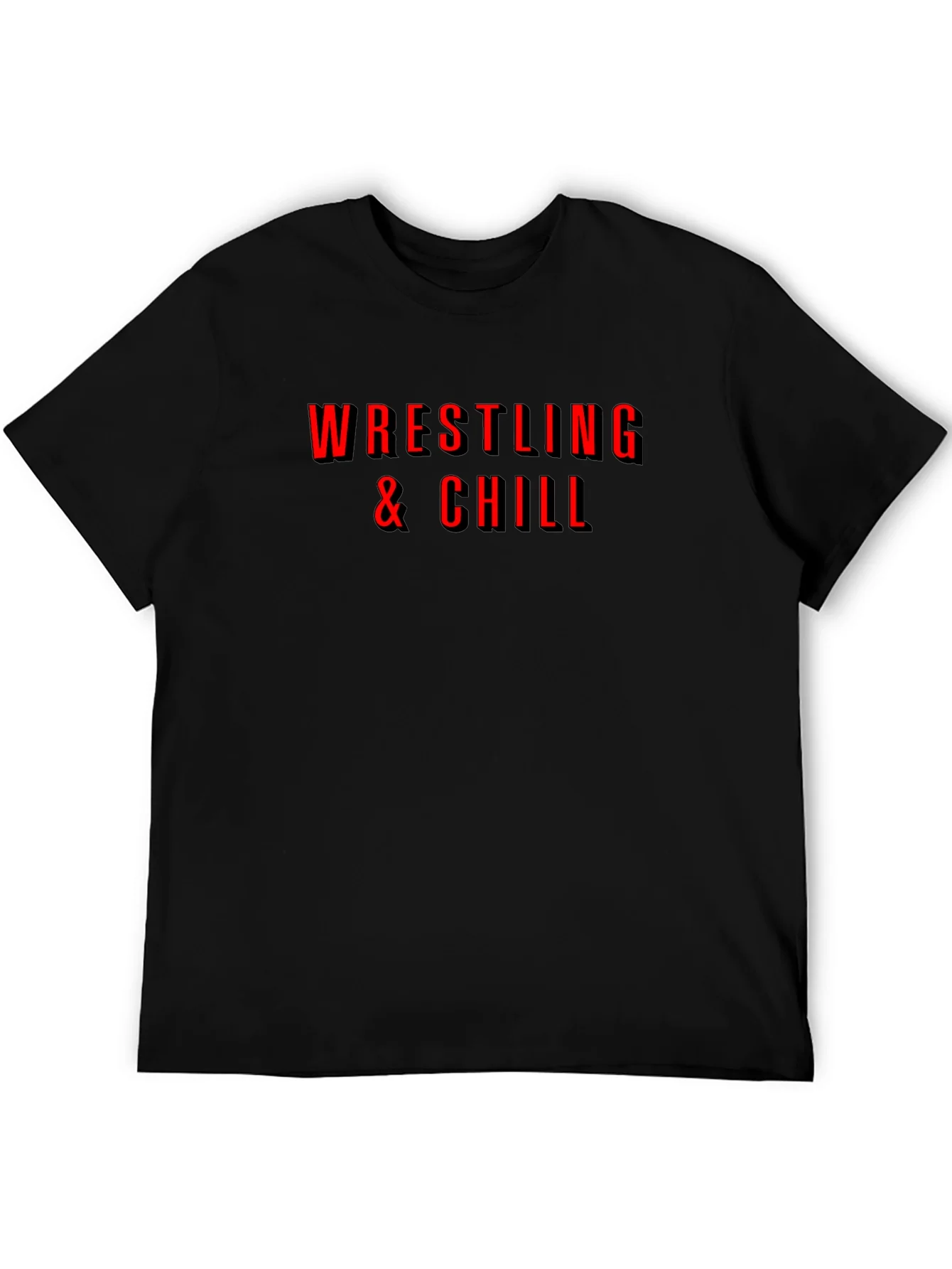 Wrestling & Chill Graphic Tee