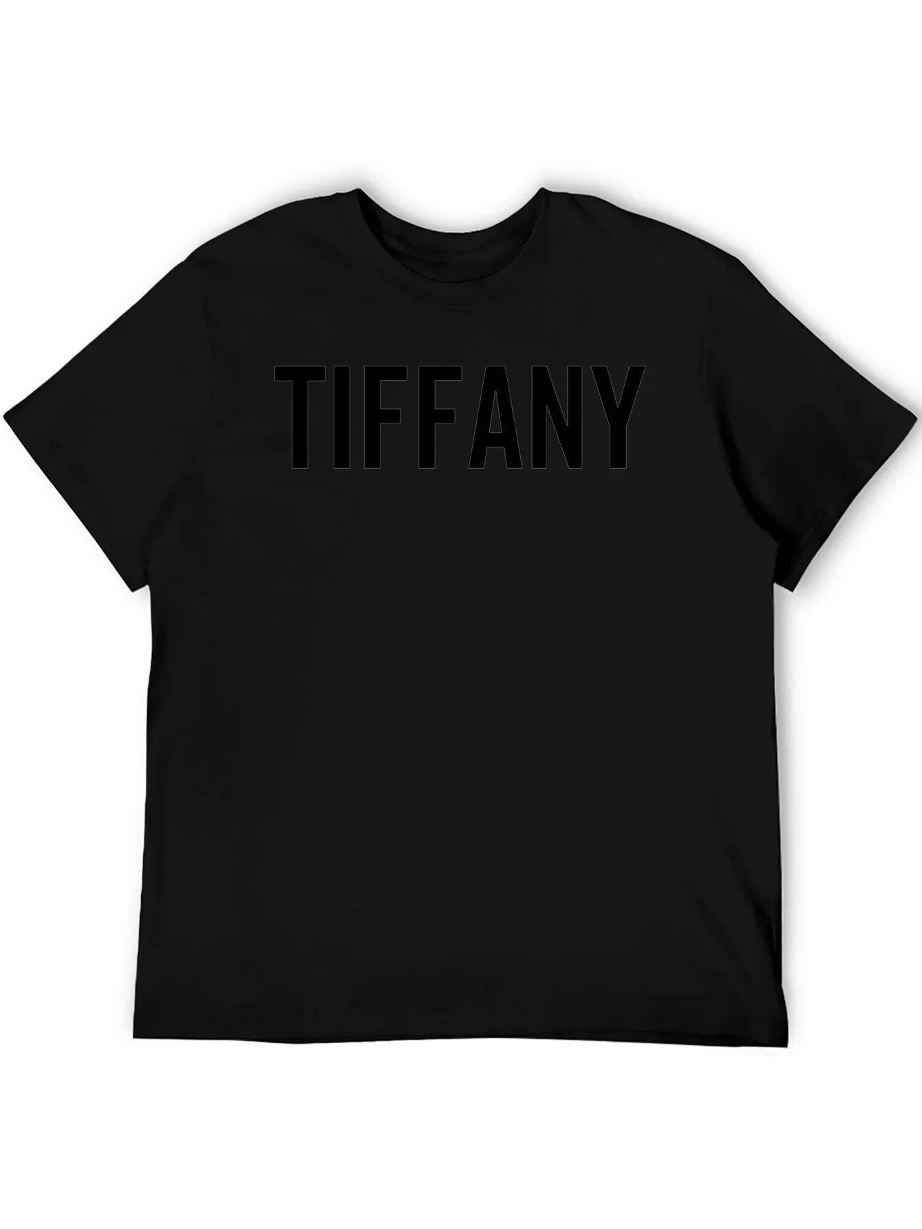 Tiffany Black T-Shirt - Unisex Style