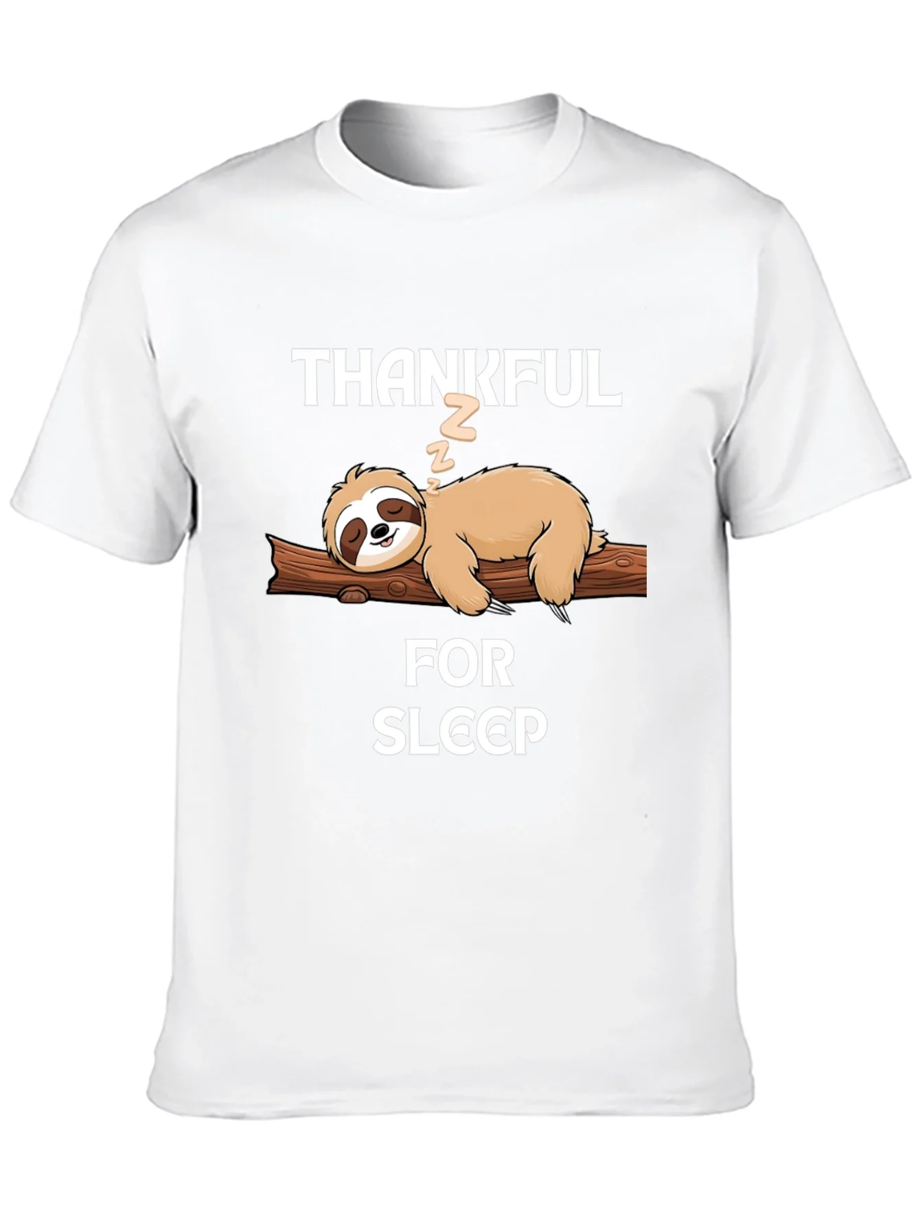 Thankful for Sleep Sloth T-Shirt