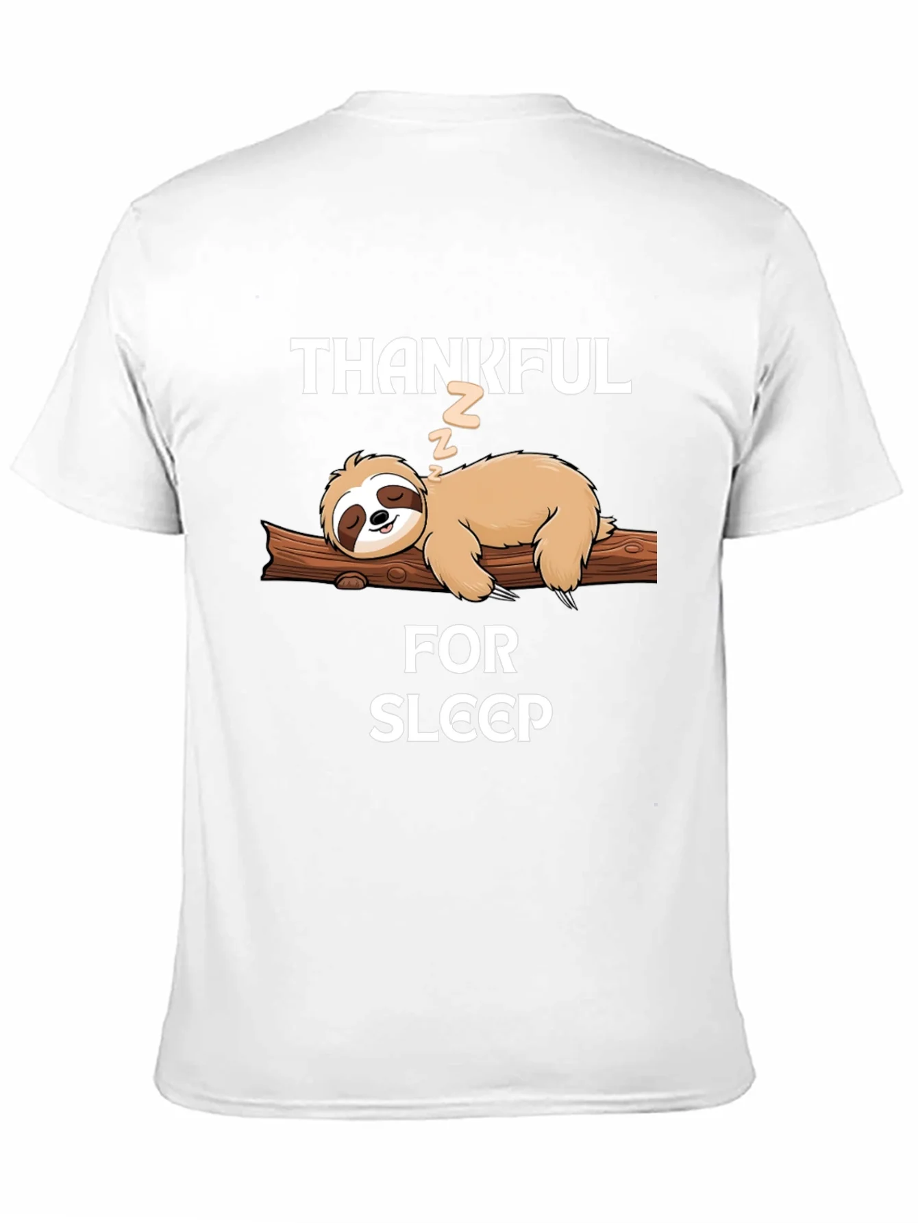 Thankful for Sleep Sloth T-Shirt