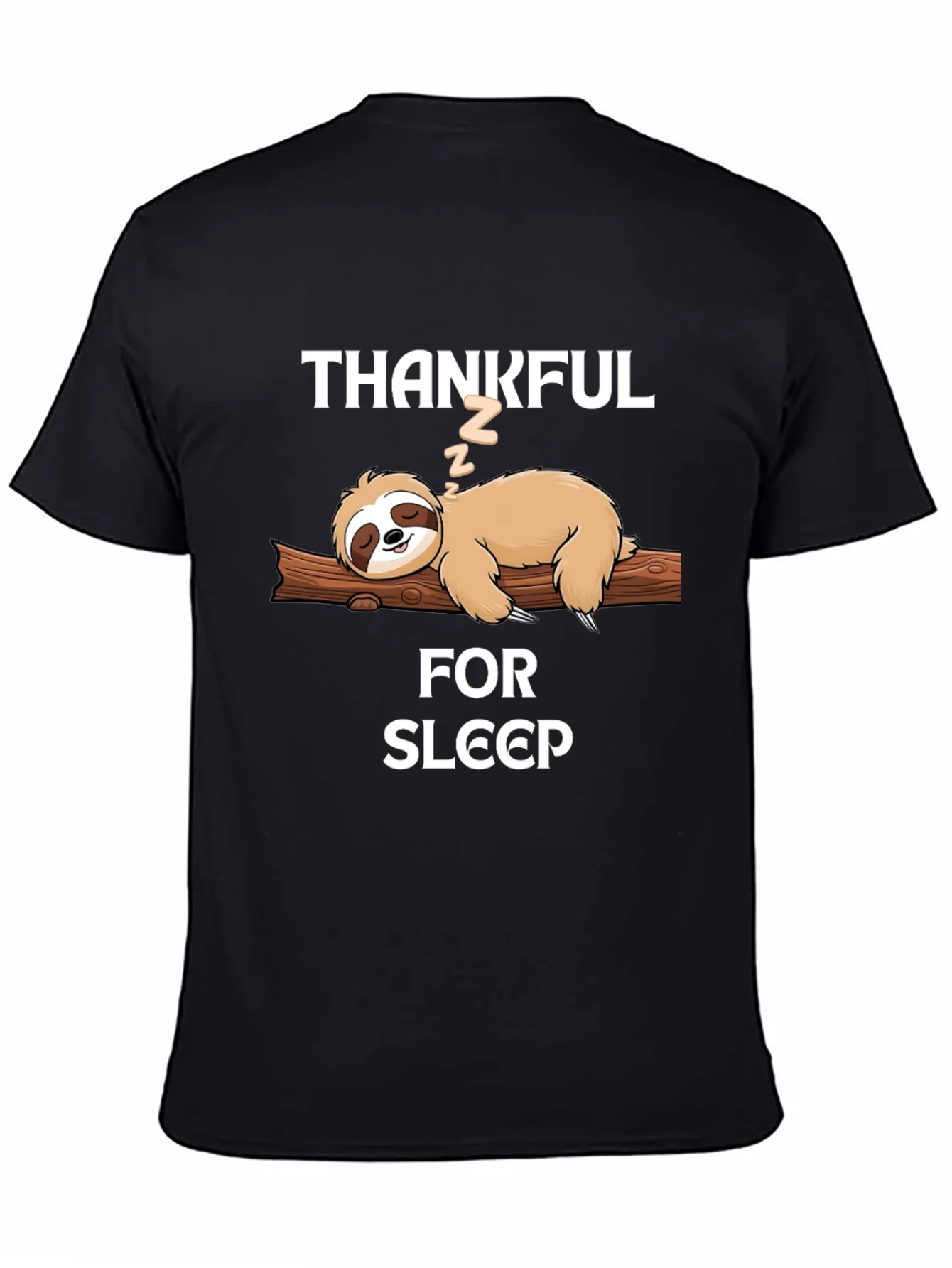 Thankful for Sleep Sloth T-Shirt