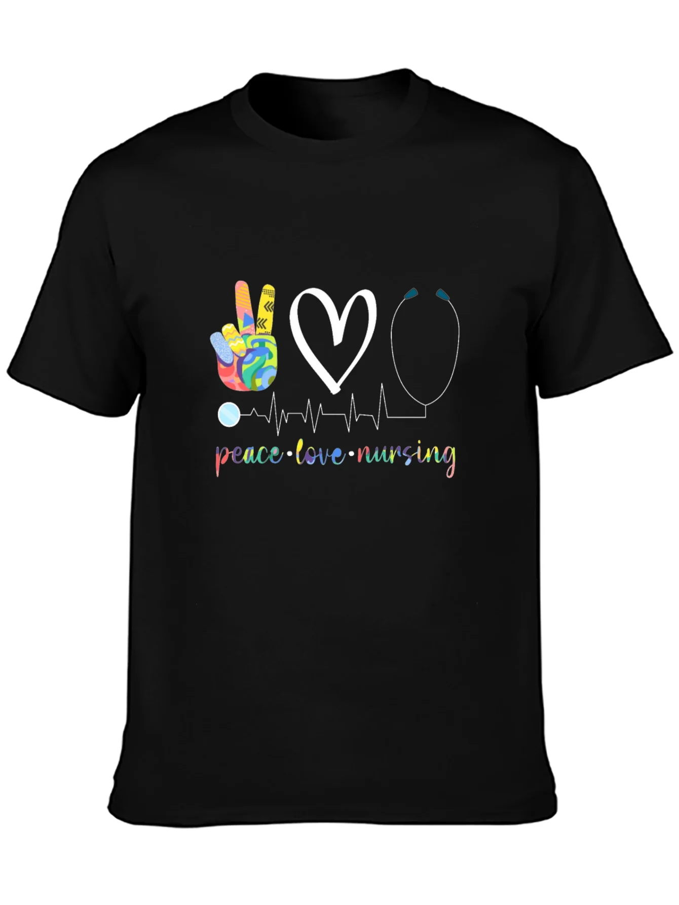 Peace Love Nursing T-Shirt