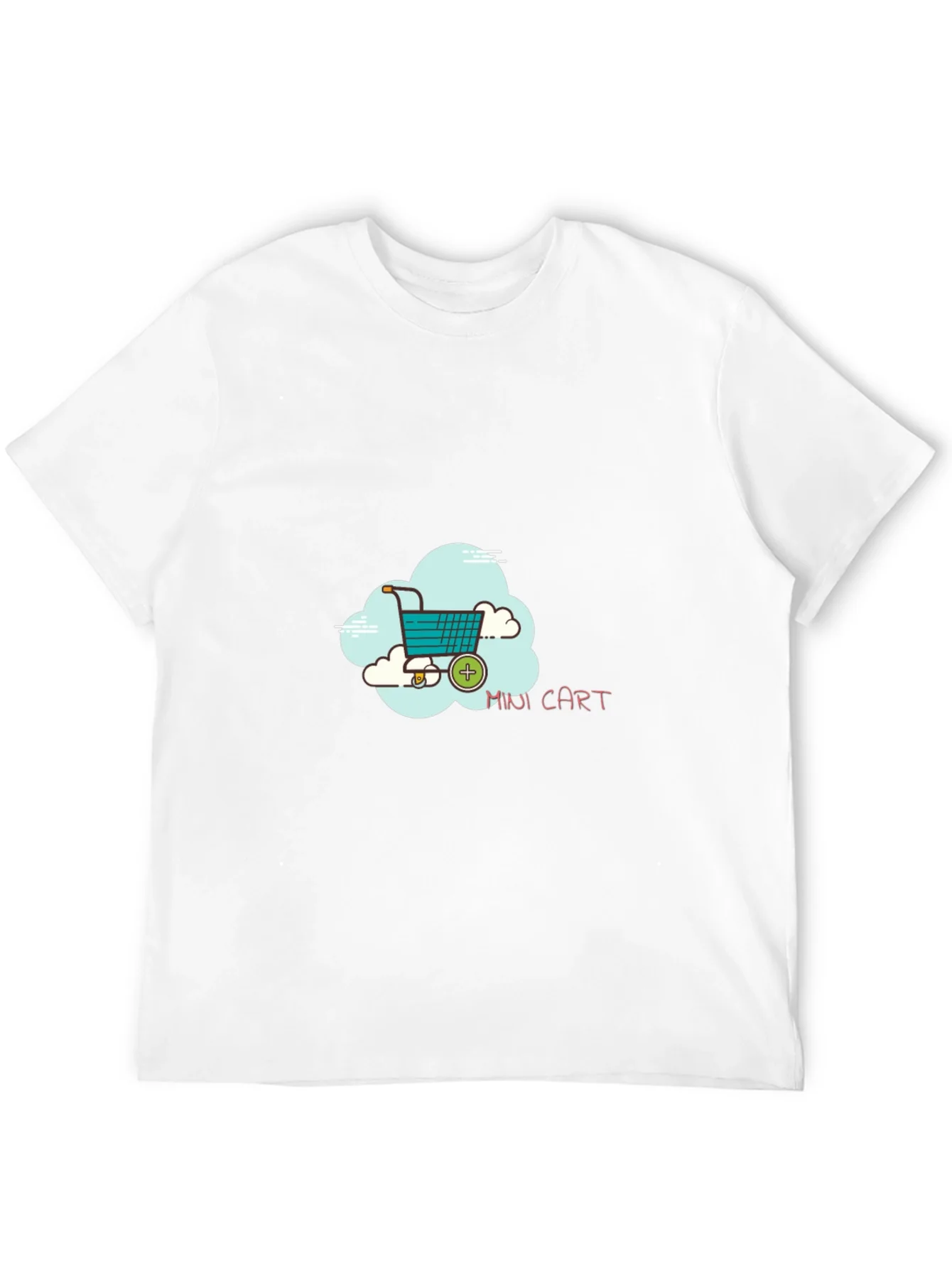Mini Cart Graphic Black T-Shirt