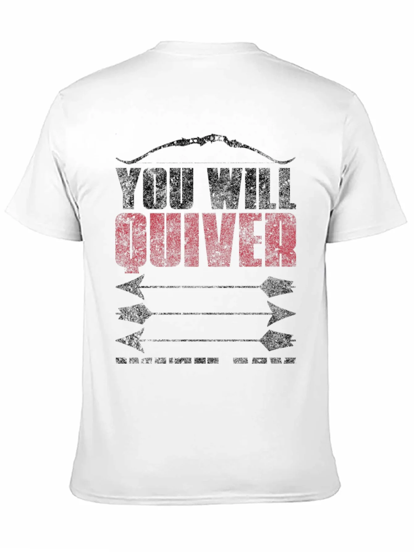 You Will Quiver Arrow Graphic Tee - Black