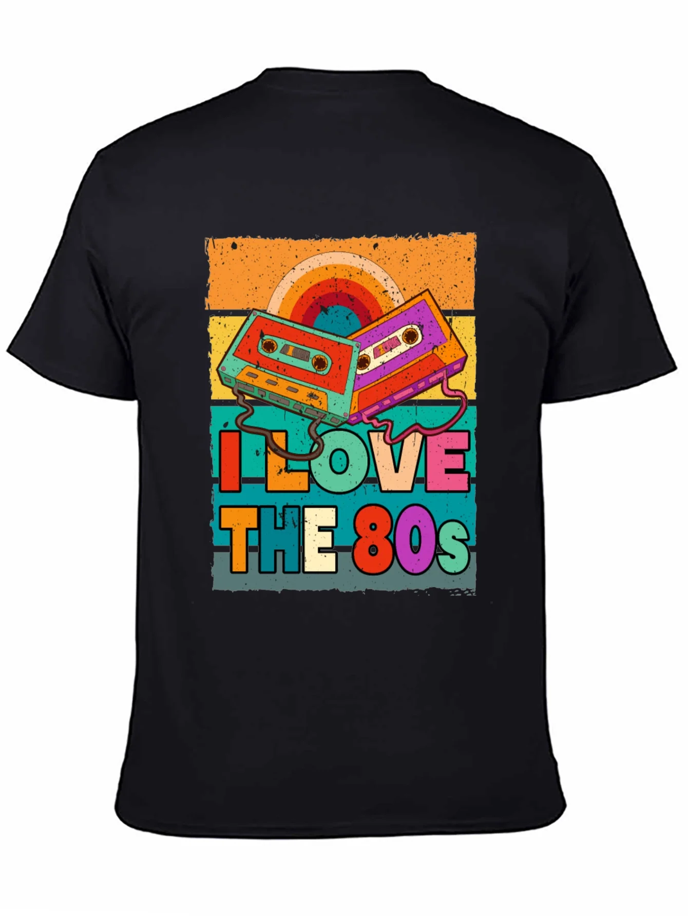 I Love the 80s Retro Cassette Tape T-Shirt