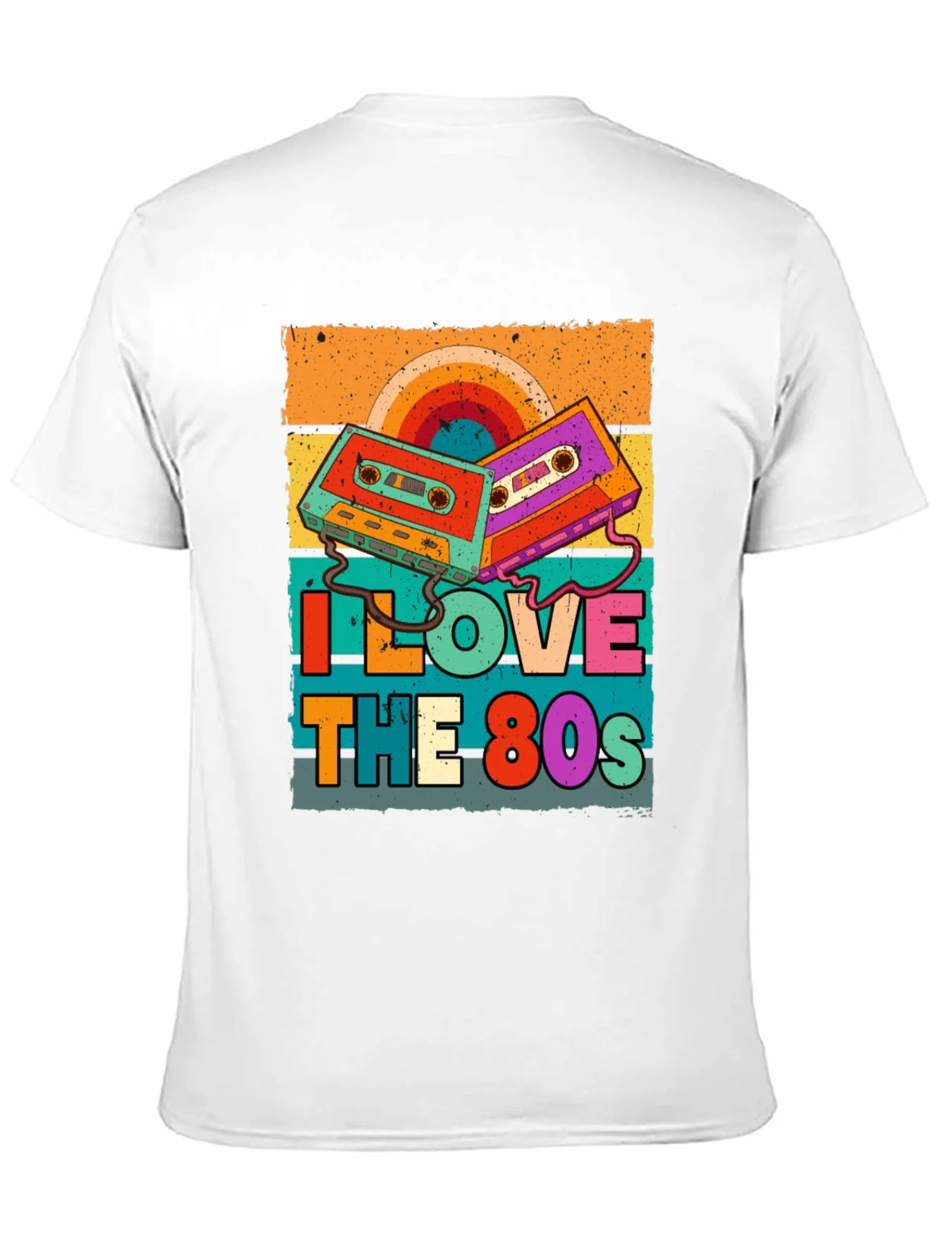 I Love the 80s Retro Cassette Tape T-Shirt