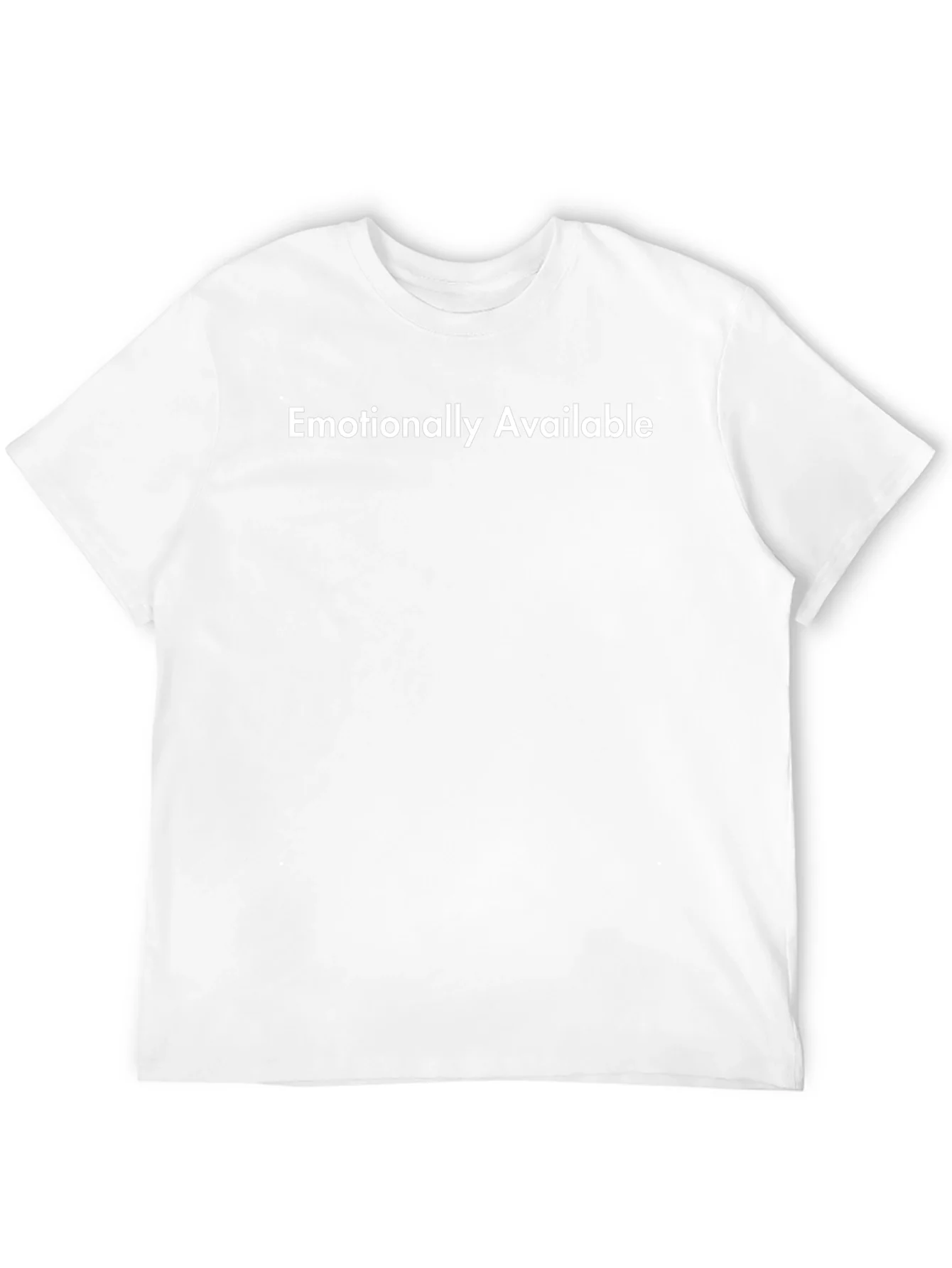 Emotionally Available Graphic Tee - Black