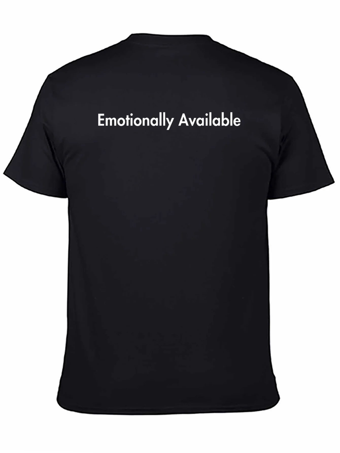 Emotionally Available Graphic Tee - Black