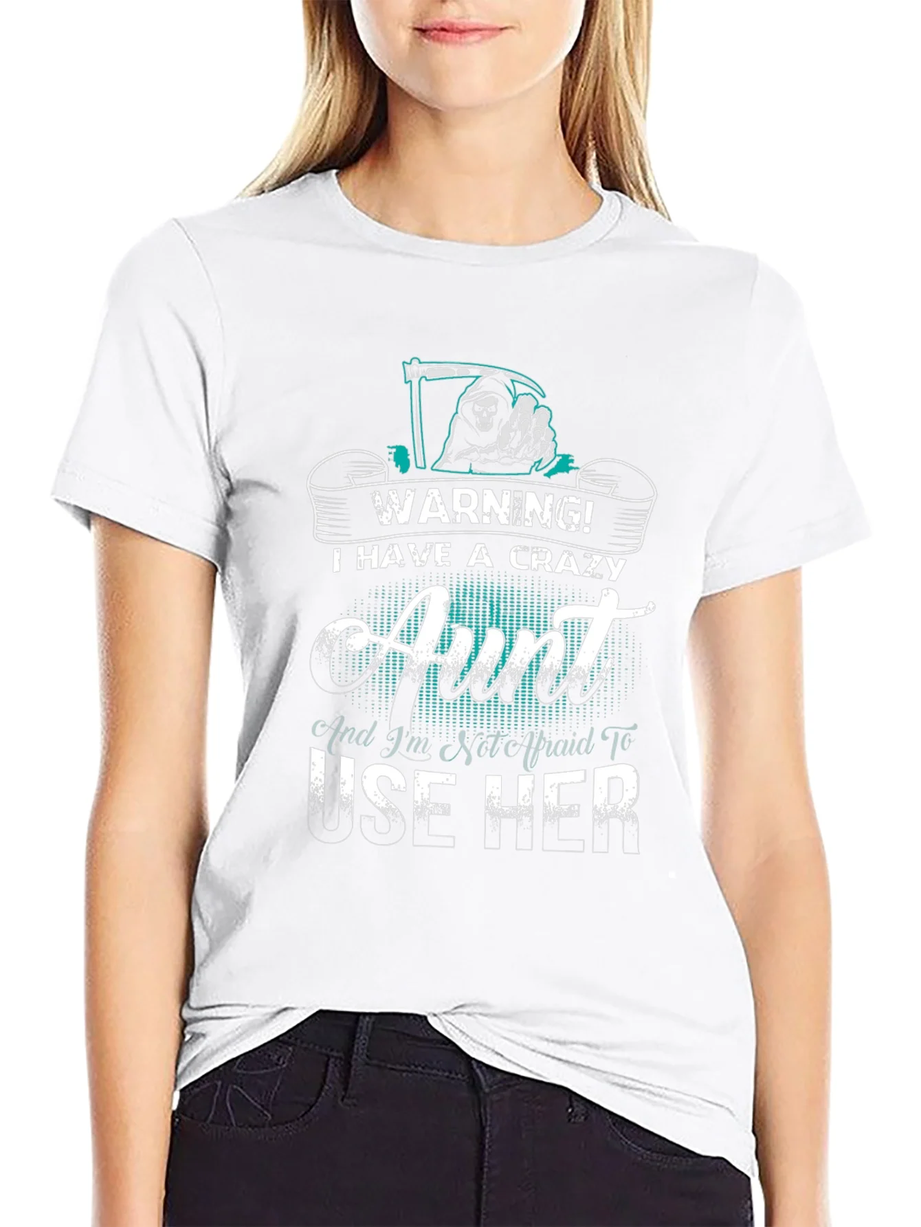 Crazy Aunt Warning Graphic Tee - Unisex