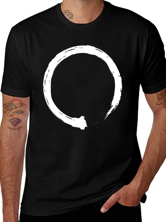 Enso Circle Graphic Black T-Shirt