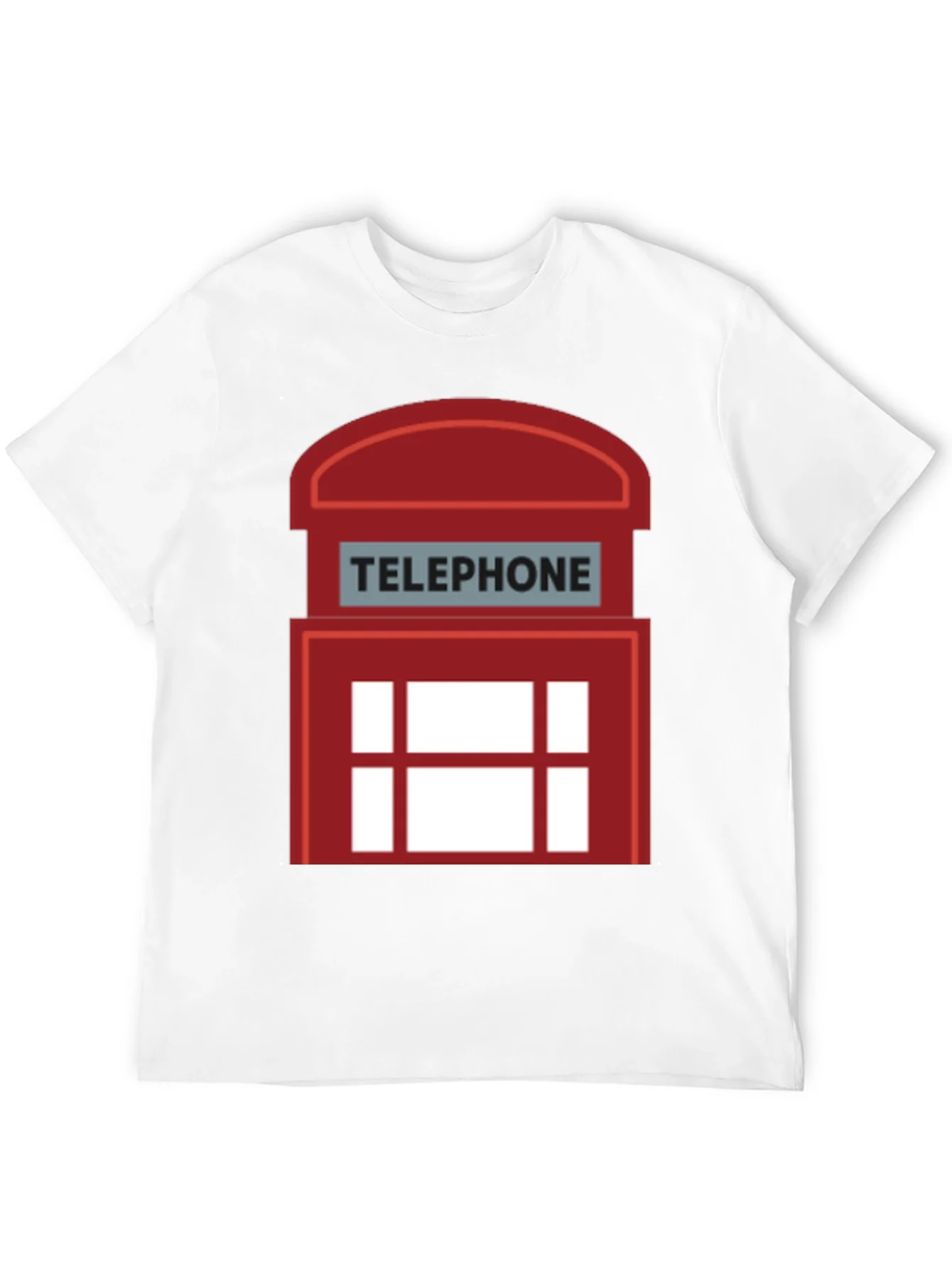 London Telephone Booth Graphic T-Shirt