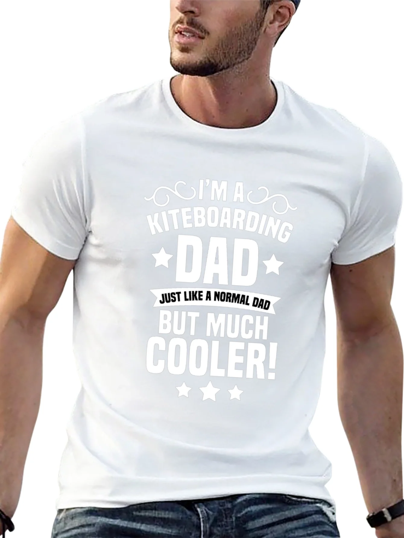 Kiteboarding Dad T-Shirt - Cool Fathers Day Gift