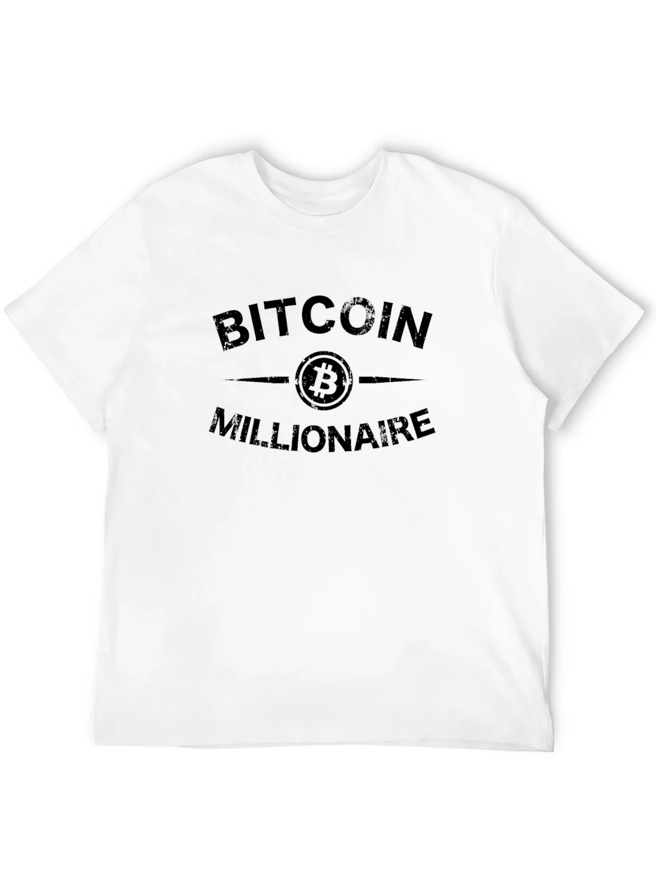 Bitcoin Millionaire Graphic Tee - Crypto Investor Style
