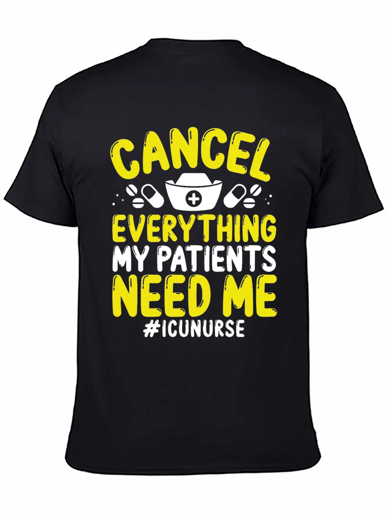 ICU Nurse T-Shirt - Cancel Everything!