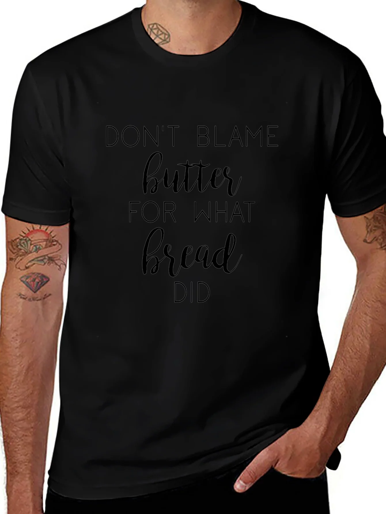 Dont Blame Butter Graphic Tee