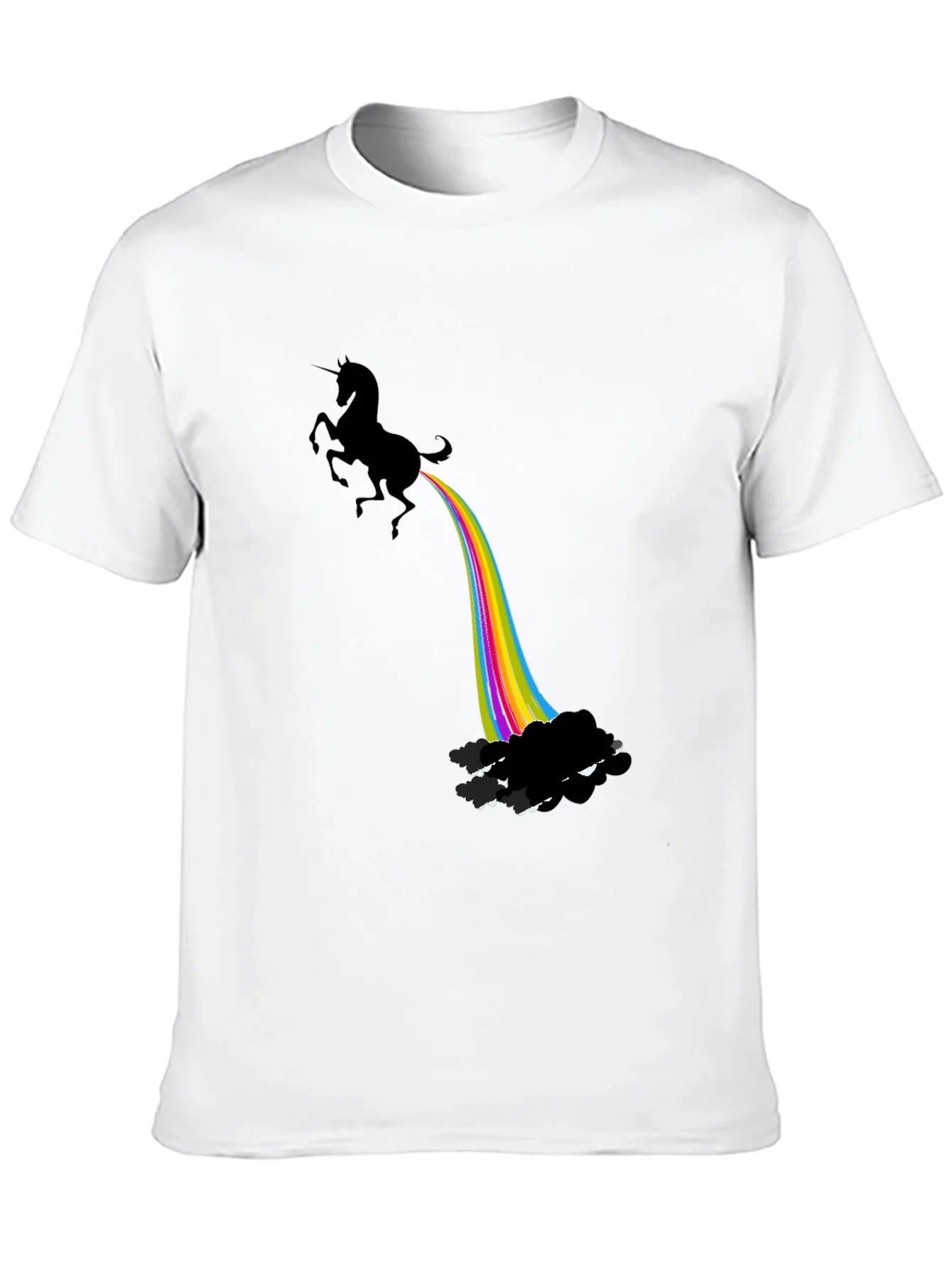 Unicorn Rainbow Funny Graphic T-Shirt