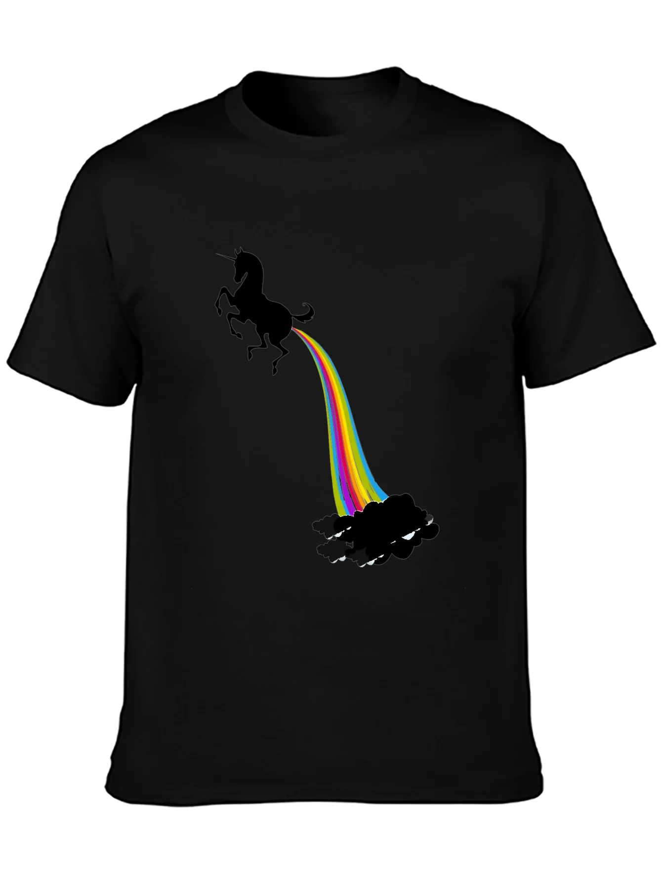 Unicorn Rainbow Funny Graphic T-Shirt