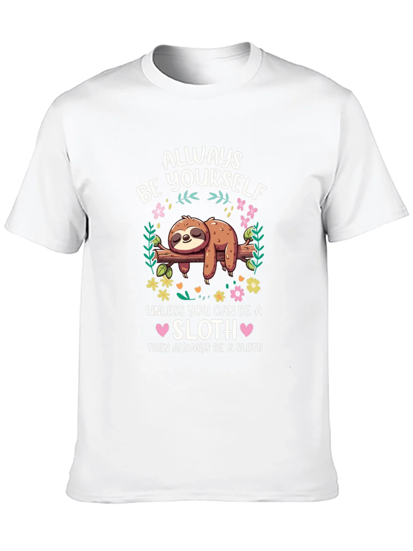 Always Be a Sloth Graphic T-Shirt